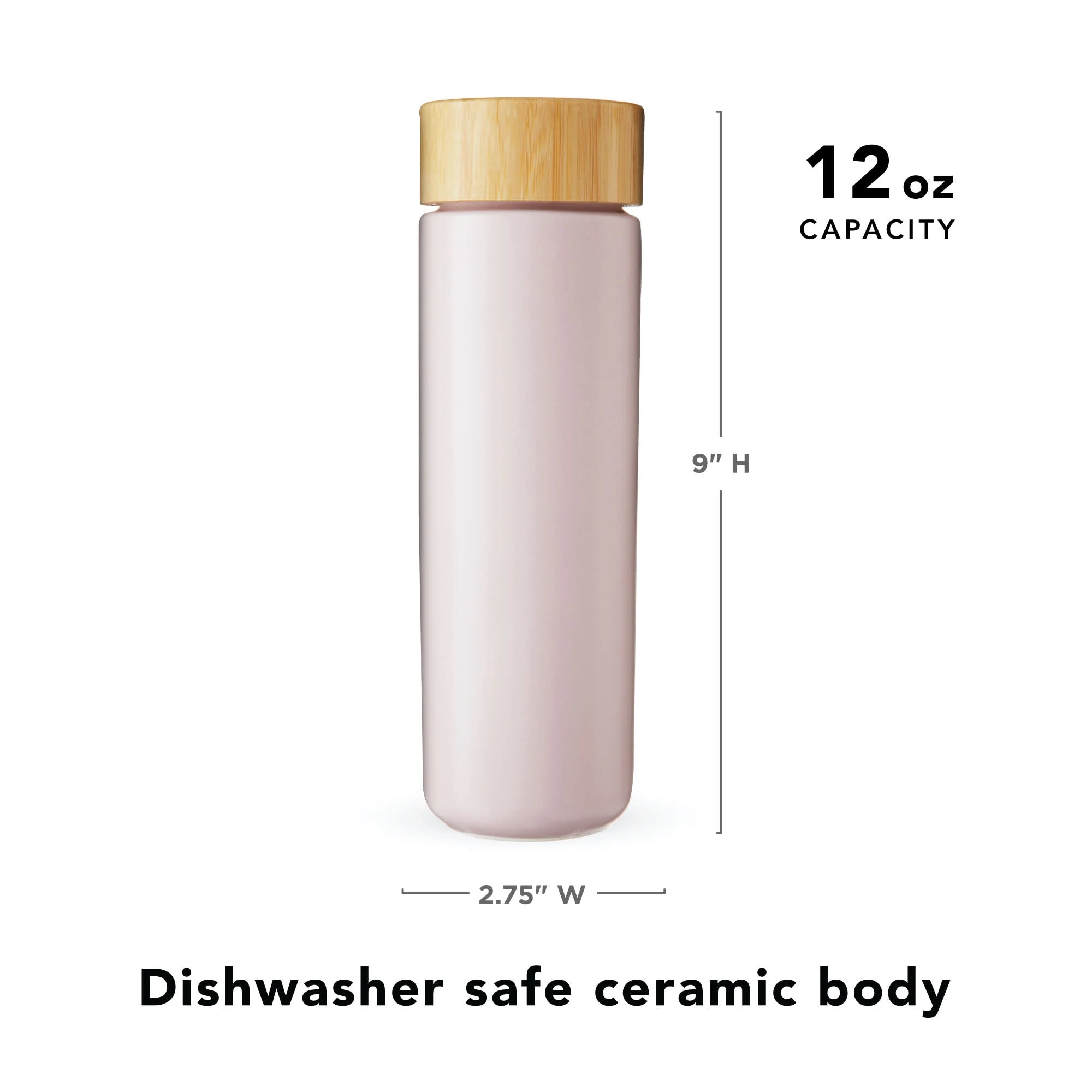 Tatyana Ceramic To-Go Infuser Mug in Lavender - Image 6