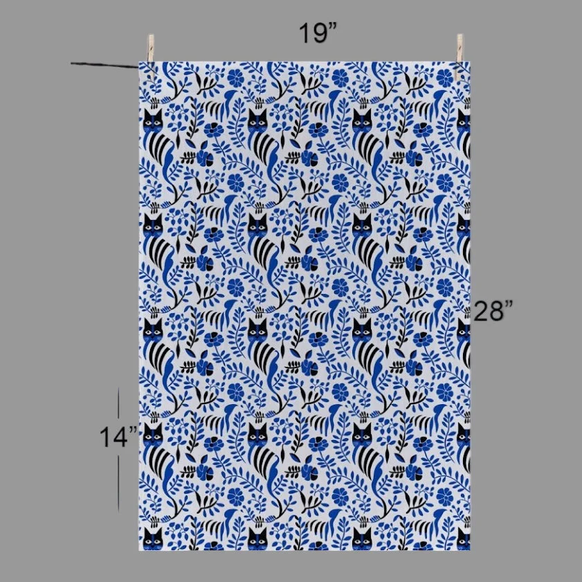 Tea Towels with Cat Designs - Image 12