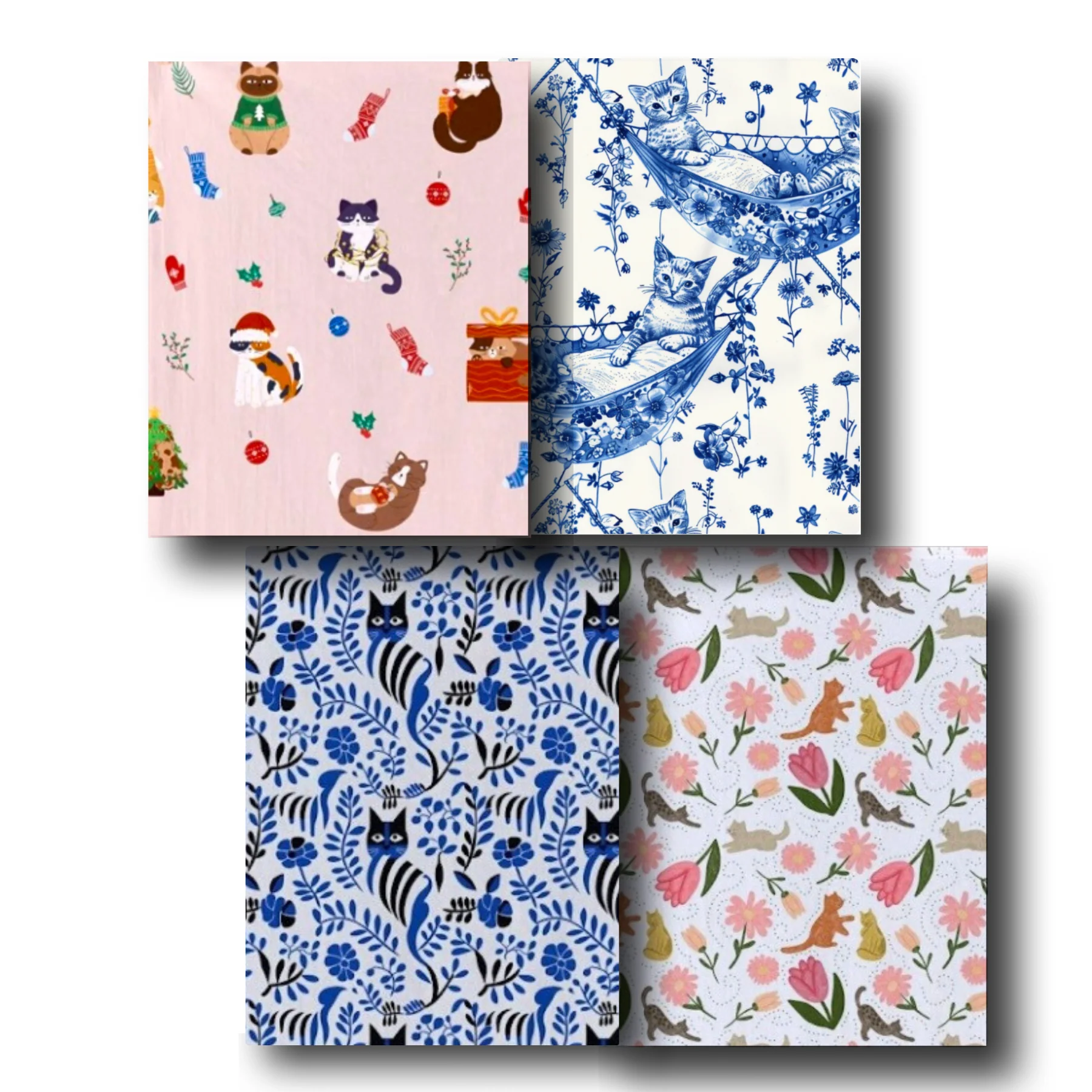 Tea Towels with Cat Designs - Image 3