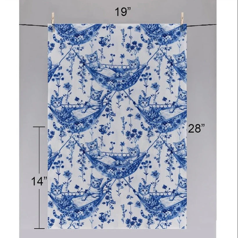 Tea Towels with Cat Designs - Image 9