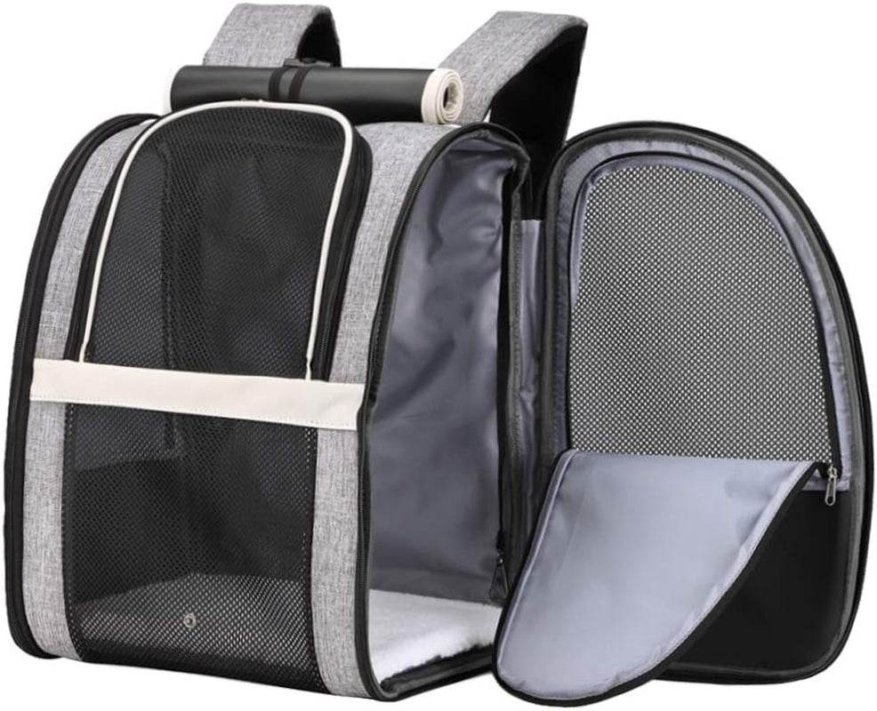Texsens Innovative Traveler Bubble Backpack Pet Carriers for Cats and Dogs (Black) - Image 11