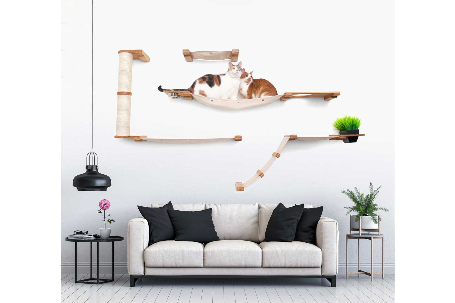 The Bunker - Multi Level Cat Tree with Perch - Image 6