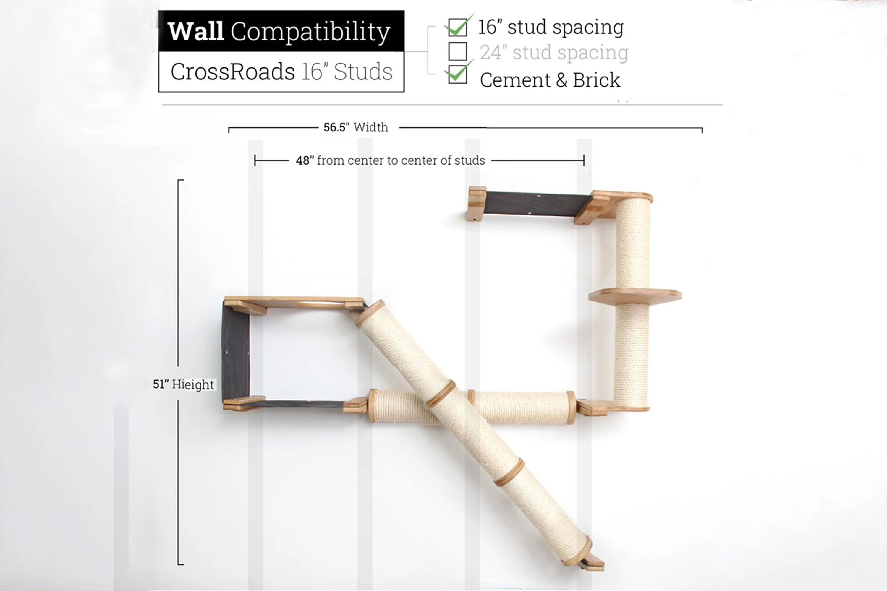 The Crossroads - Cat Wall Scratcher - Tree with Ramp - Image 19