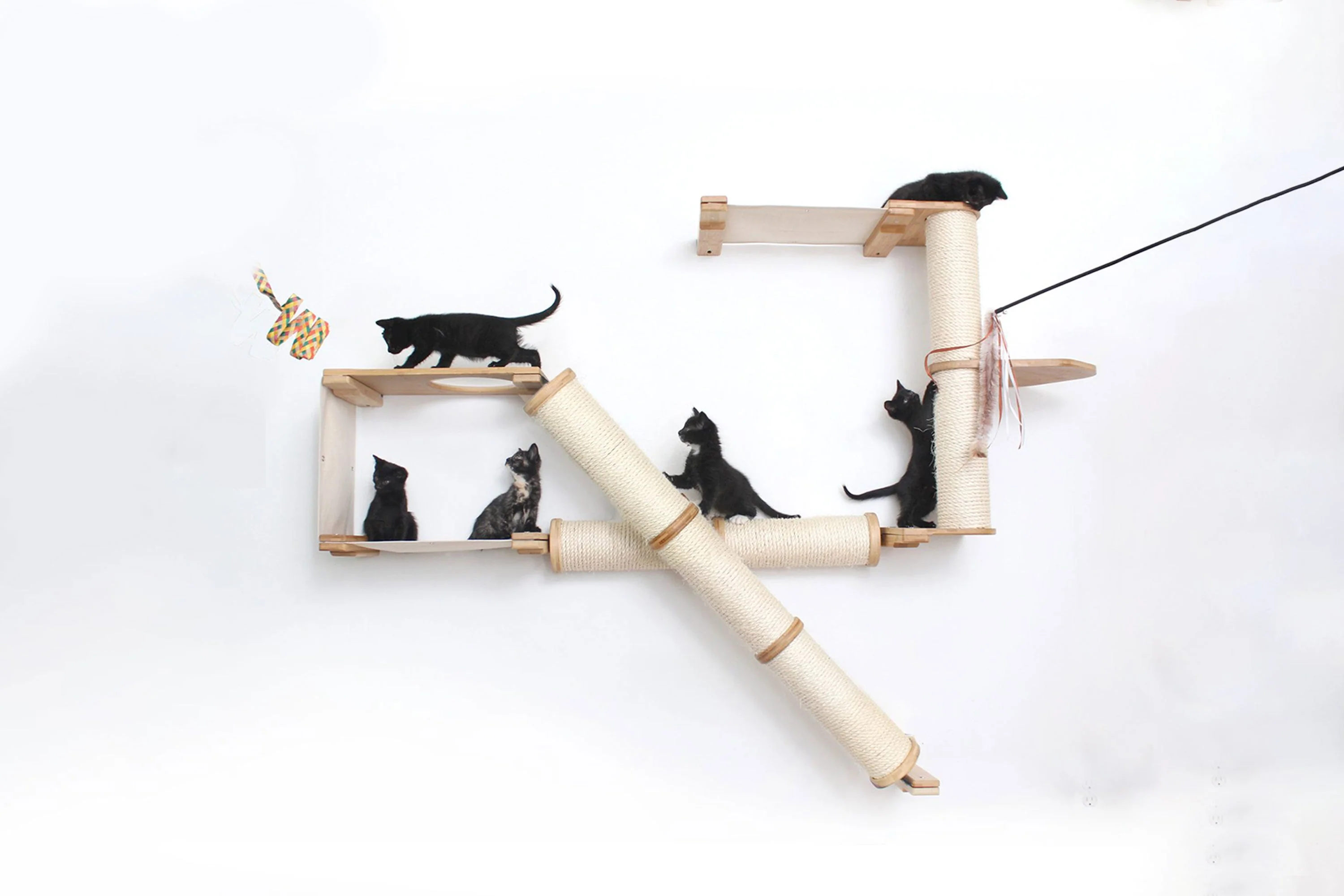 The Crossroads - Cat Wall Scratcher - Tree with Ramp - Image 20