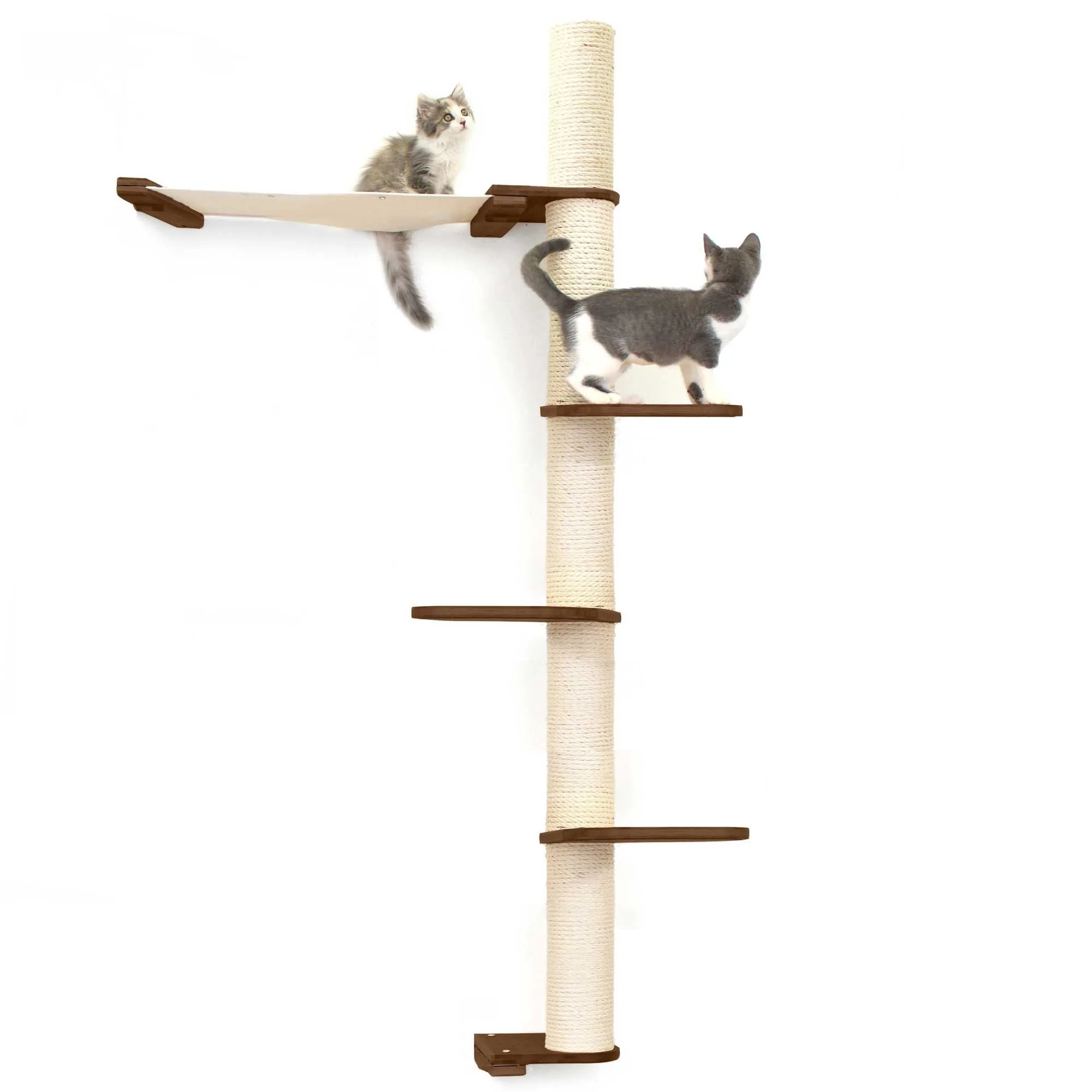 The Crow's Nest - A Wall Cat Scratcher with Hammock - Image 19