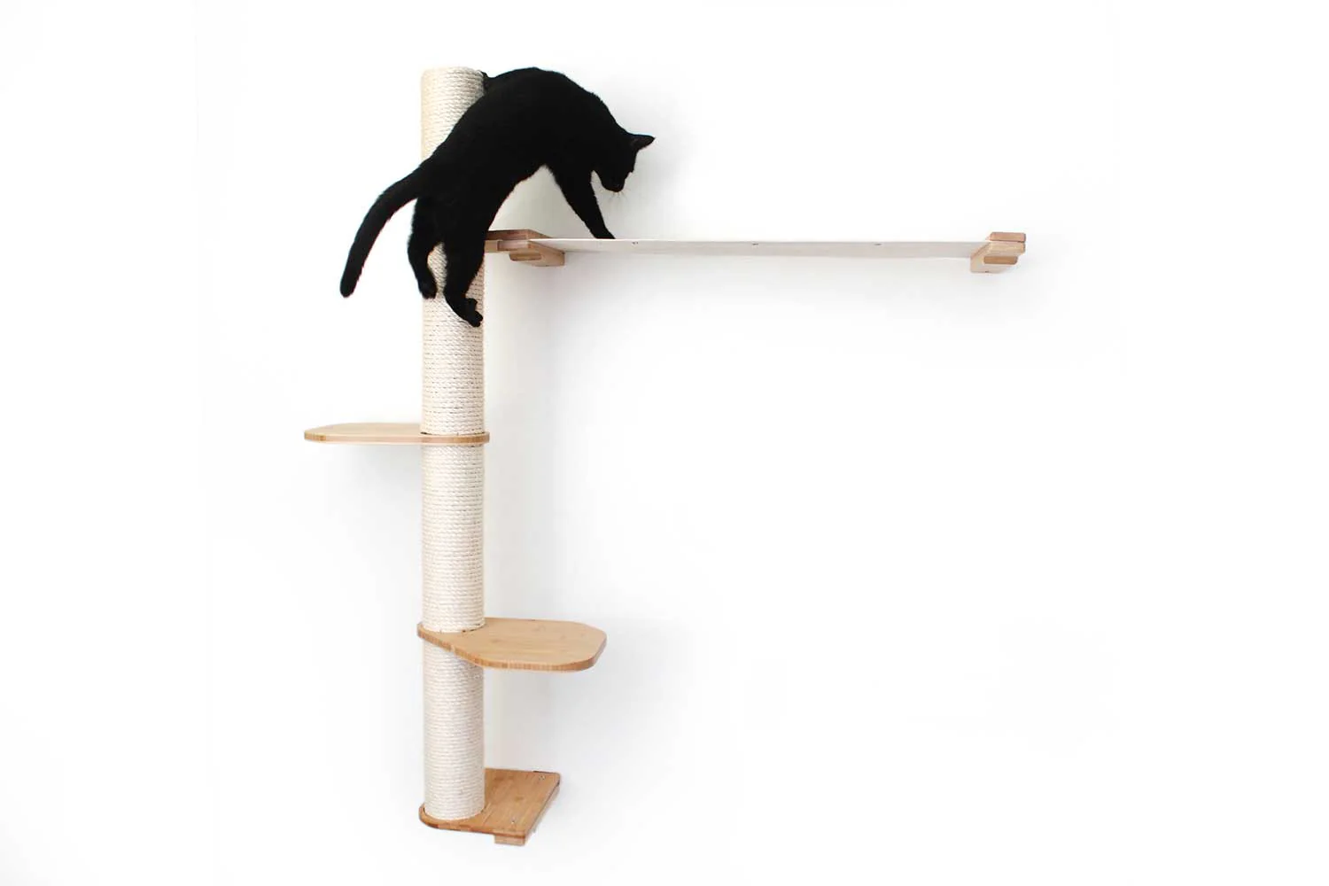 The Crow's Nest - A Wall Cat Scratcher with Hammock - Image 2