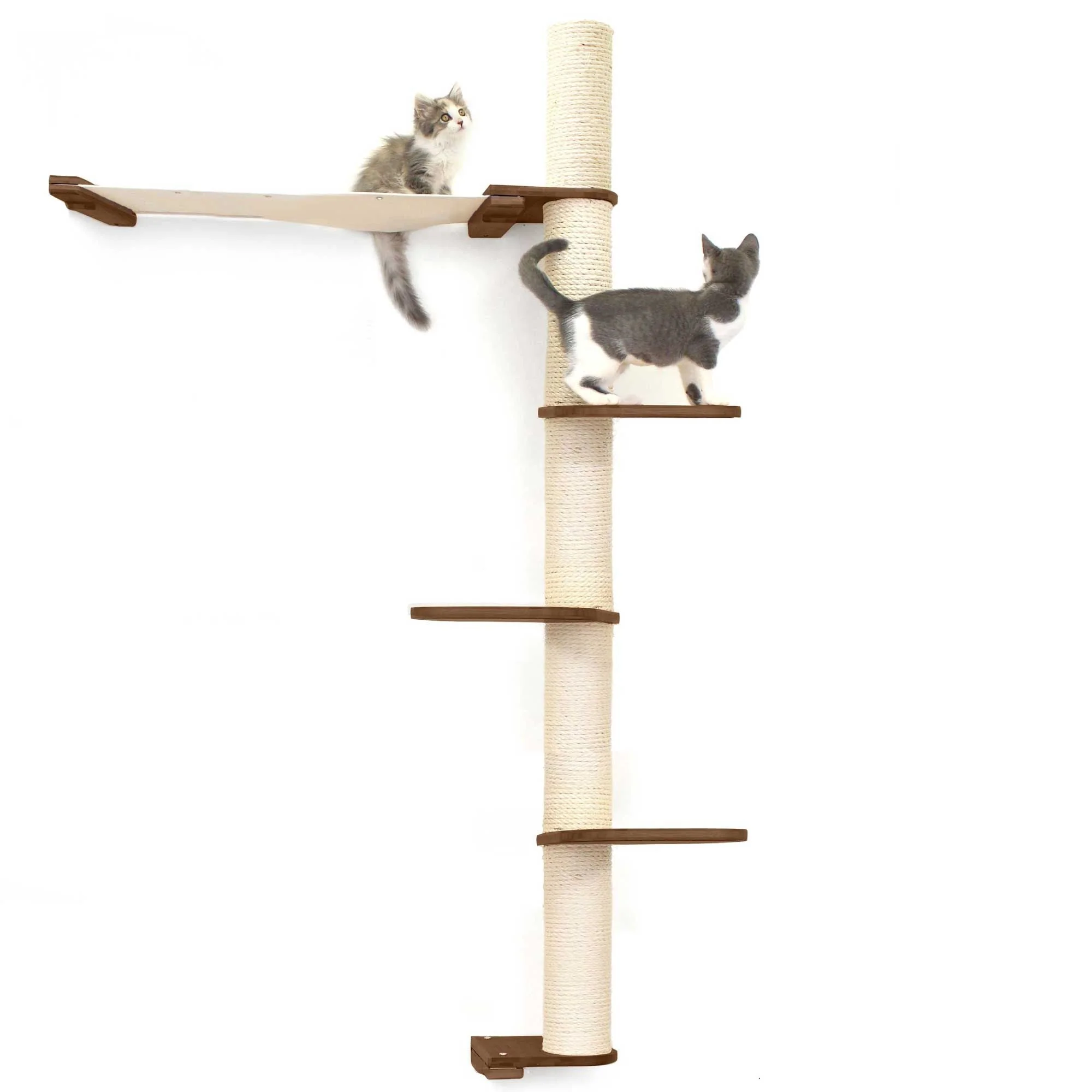The Crow's Nest - A Wall Cat Scratcher with Hammock - Image 20