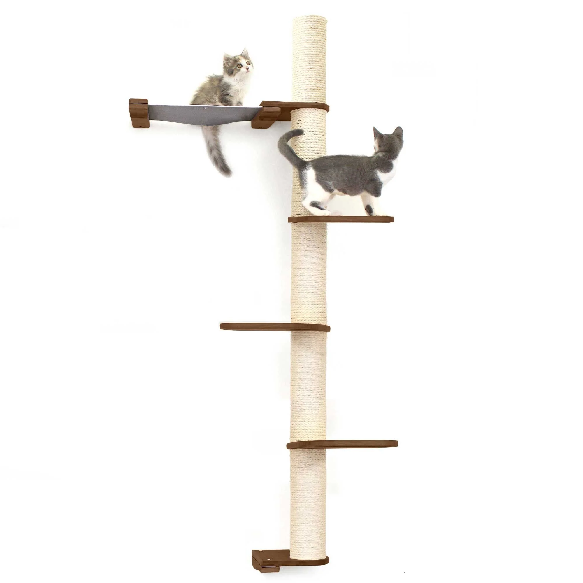 The Crow's Nest - A Wall Cat Scratcher with Hammock - Image 21