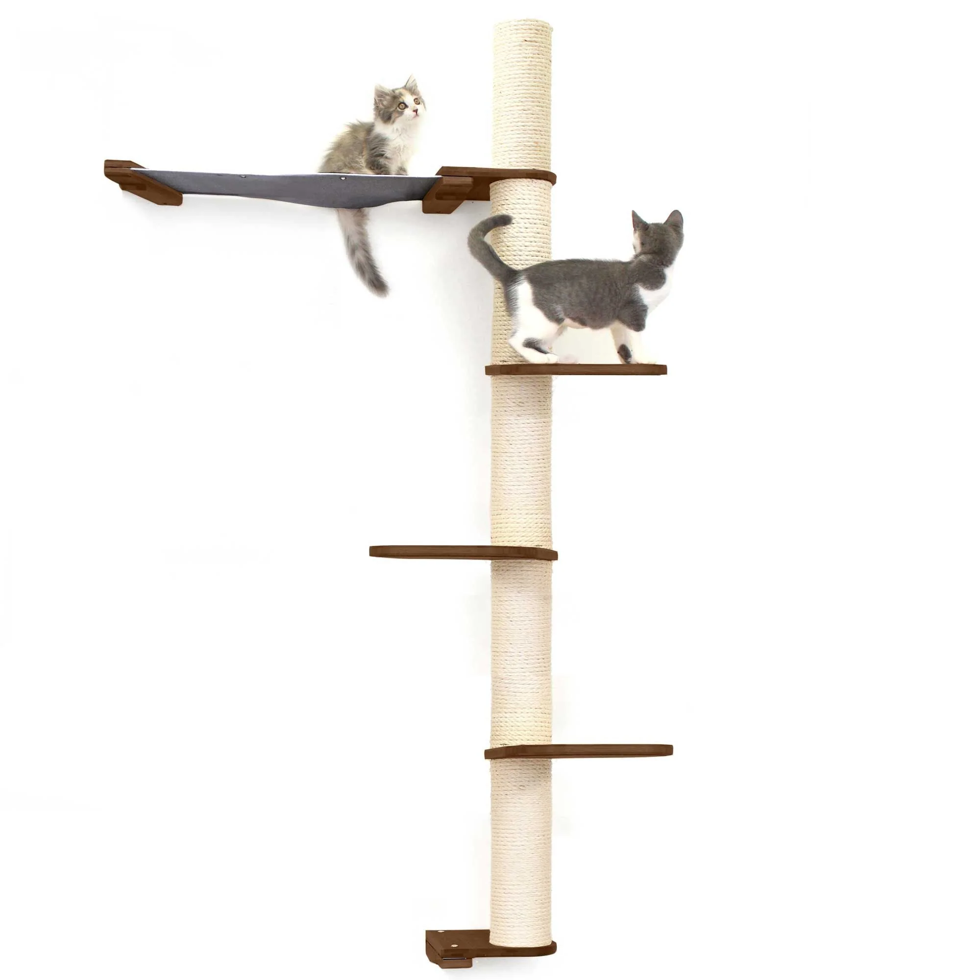 The Crow's Nest - A Wall Cat Scratcher with Hammock - Image 22