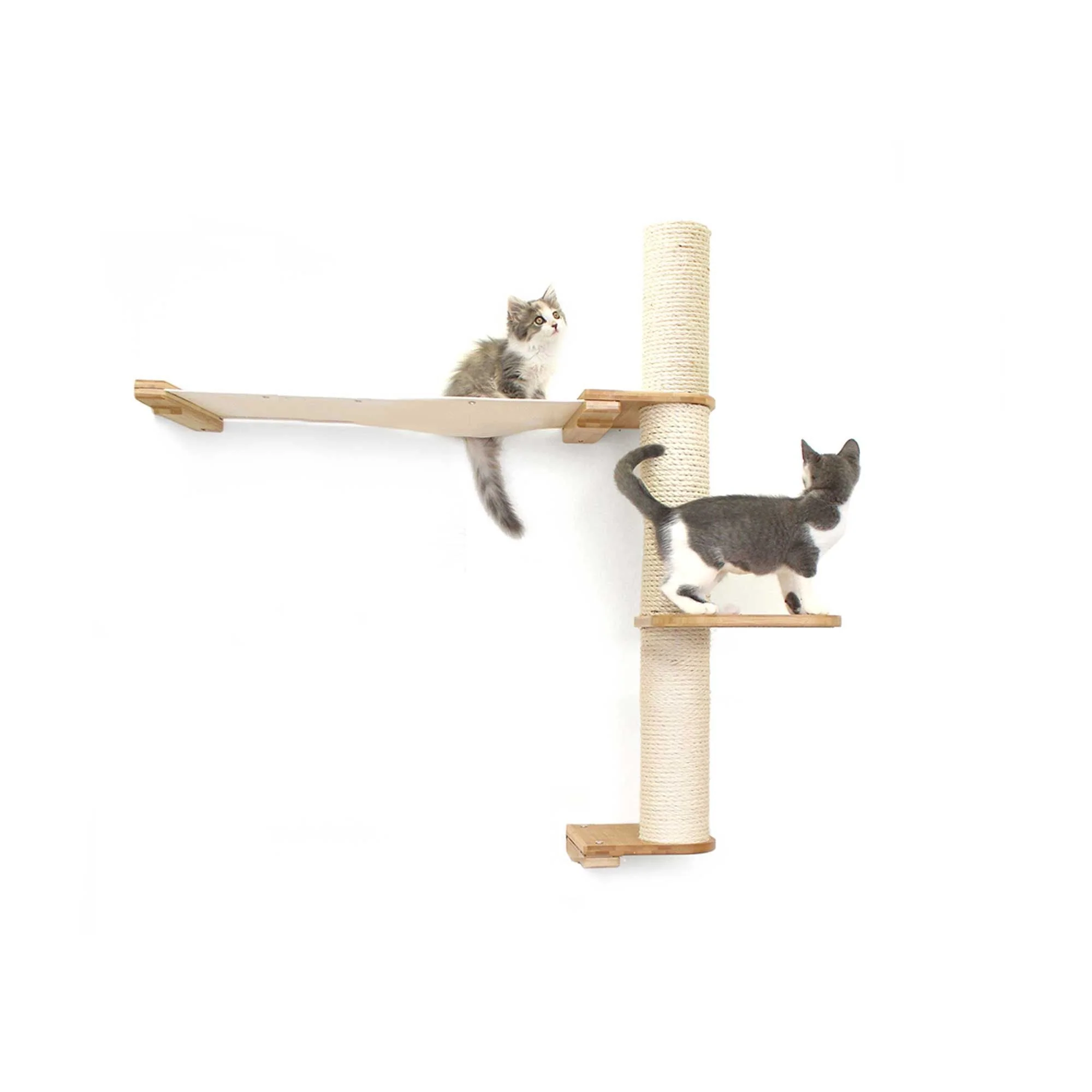 The Crow's Nest - A Wall Cat Scratcher with Hammock - Image 26