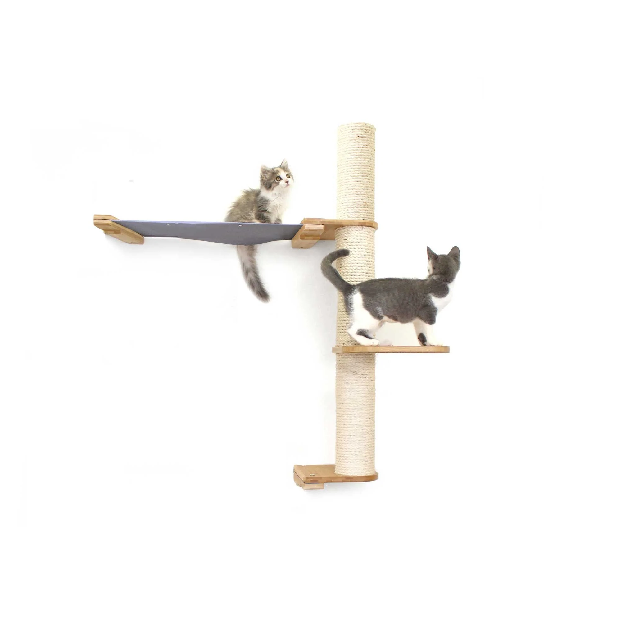 The Crow's Nest - A Wall Cat Scratcher with Hammock - Image 28
