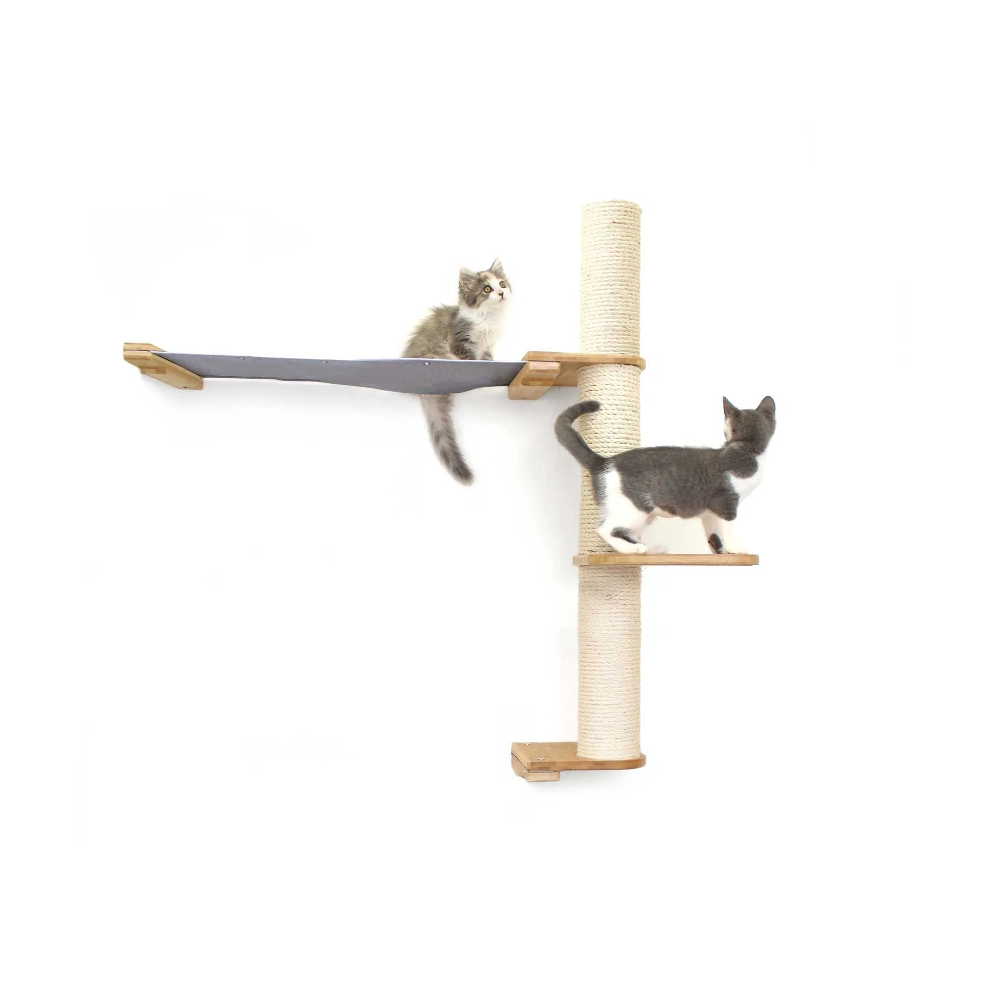 The Crow's Nest - A Wall Cat Scratcher with Hammock - Image 29