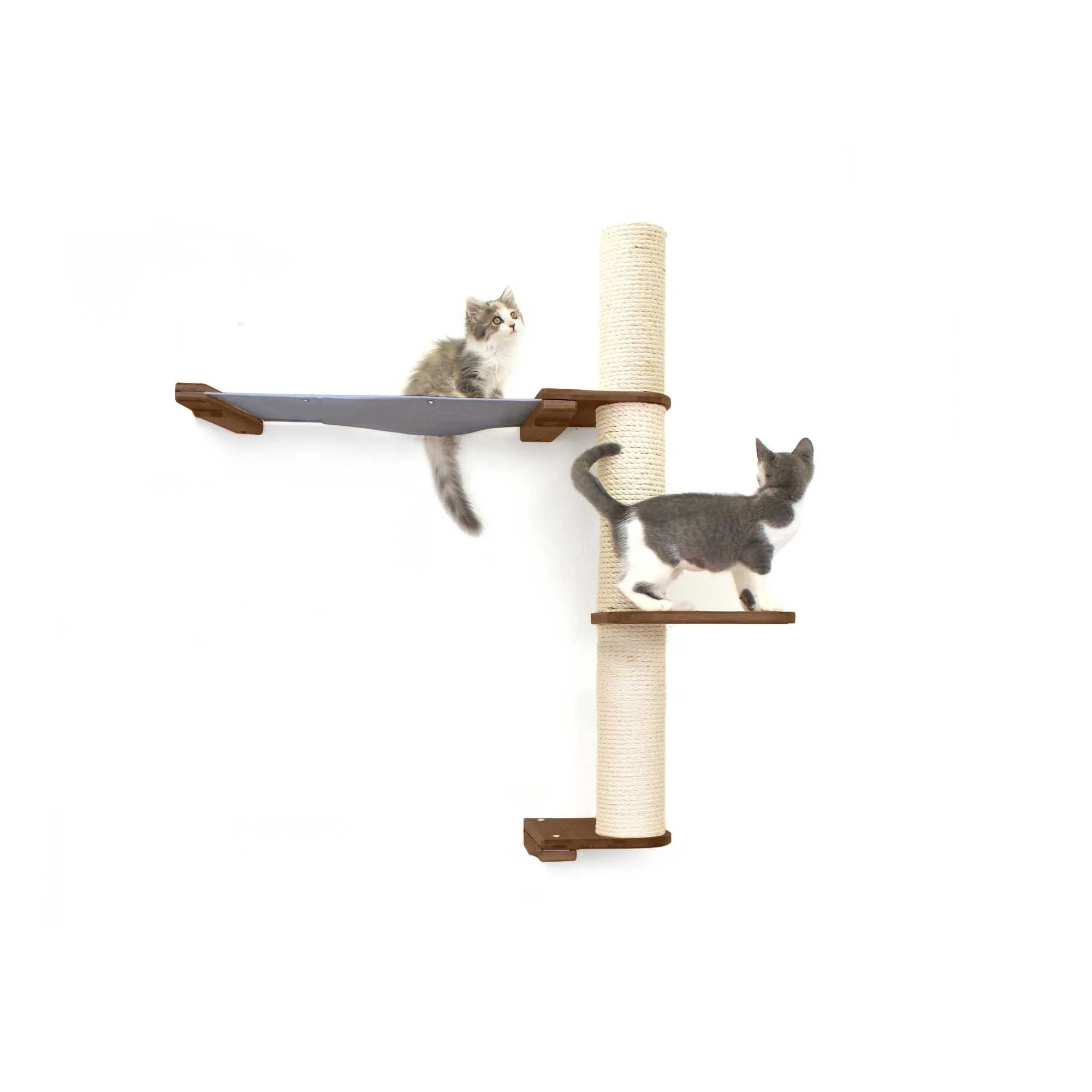 The Crow's Nest - A Wall Cat Scratcher with Hammock - Image 3