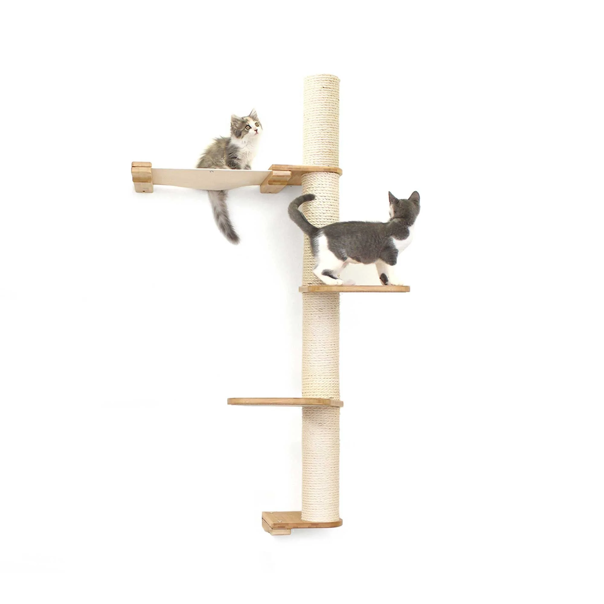 The Crow's Nest - A Wall Cat Scratcher with Hammock - Image 30
