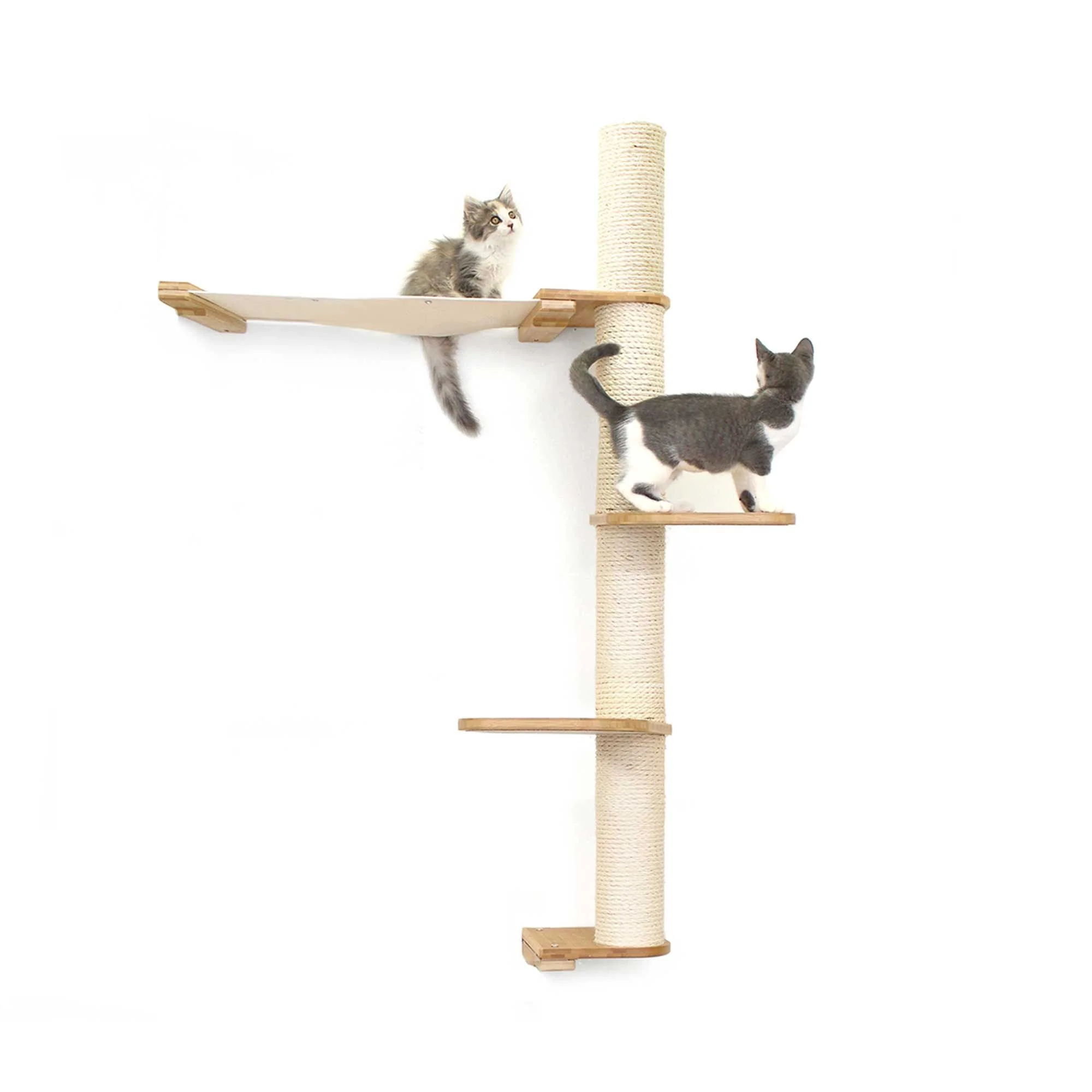 The Crow's Nest - A Wall Cat Scratcher with Hammock - Image 31