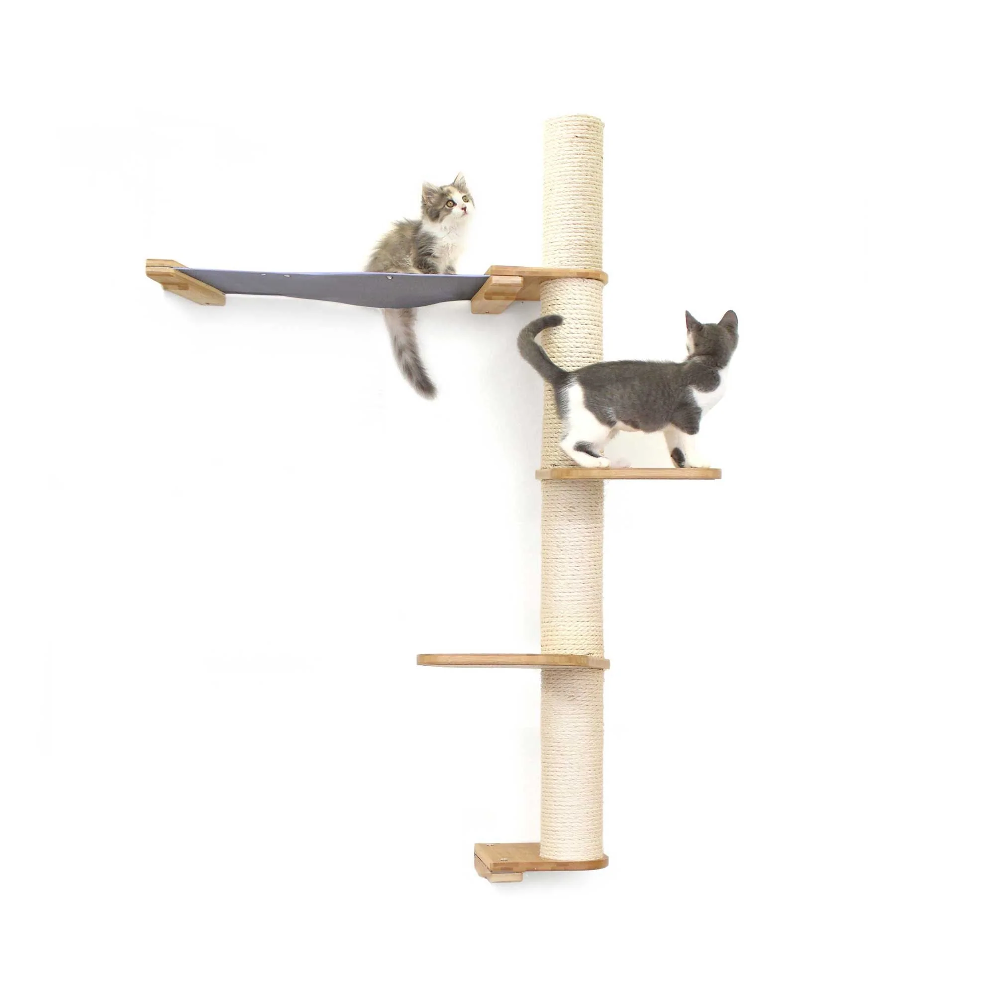 The Crow's Nest - A Wall Cat Scratcher with Hammock - Image 34