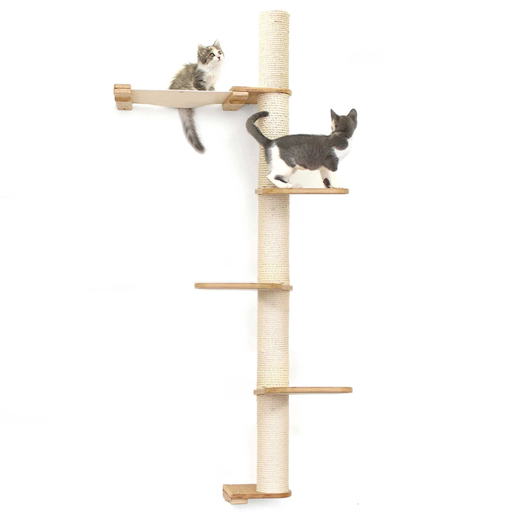 The Crow's Nest - A Wall Cat Scratcher with Hammock - Image 36