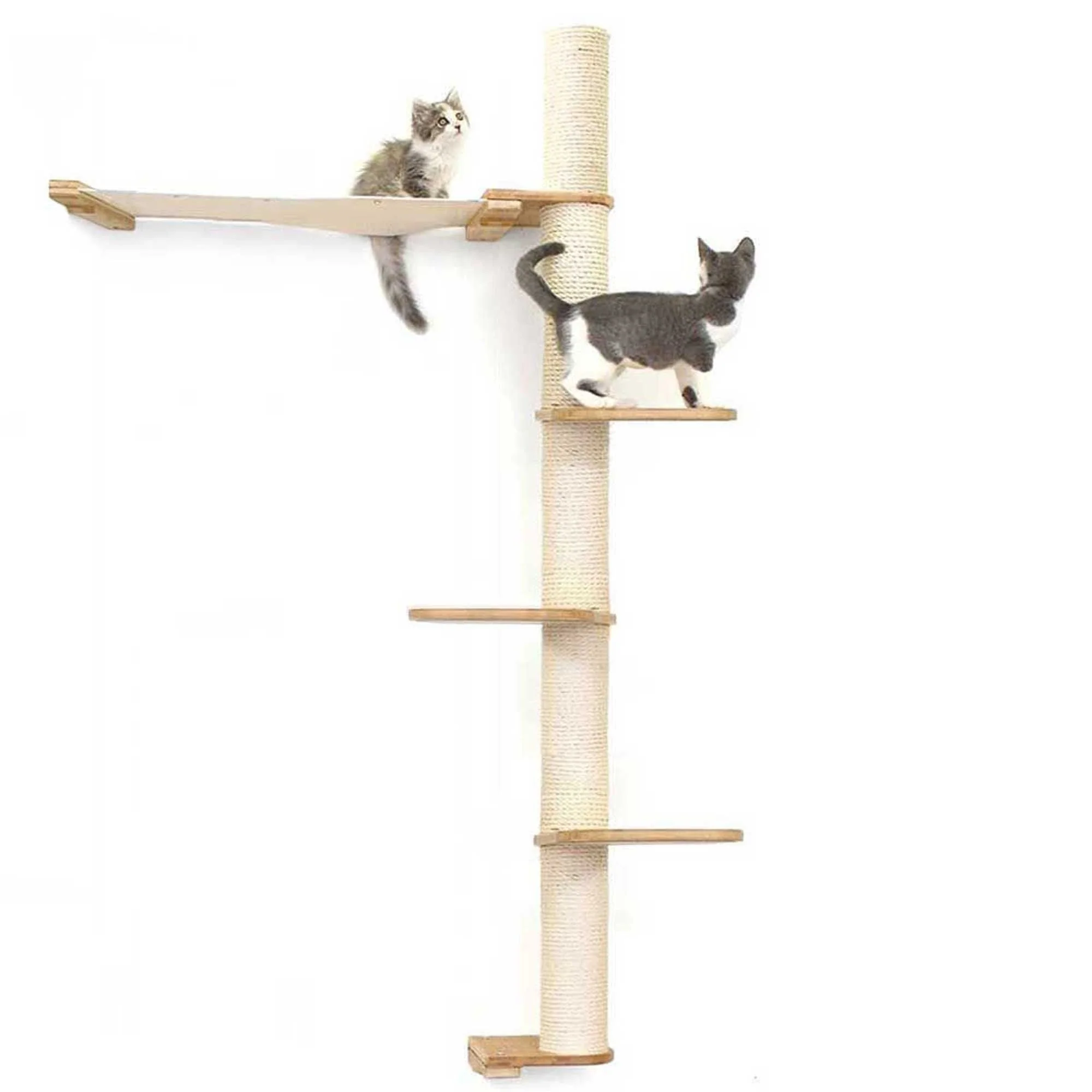 The Crow's Nest - A Wall Cat Scratcher with Hammock - Image 38