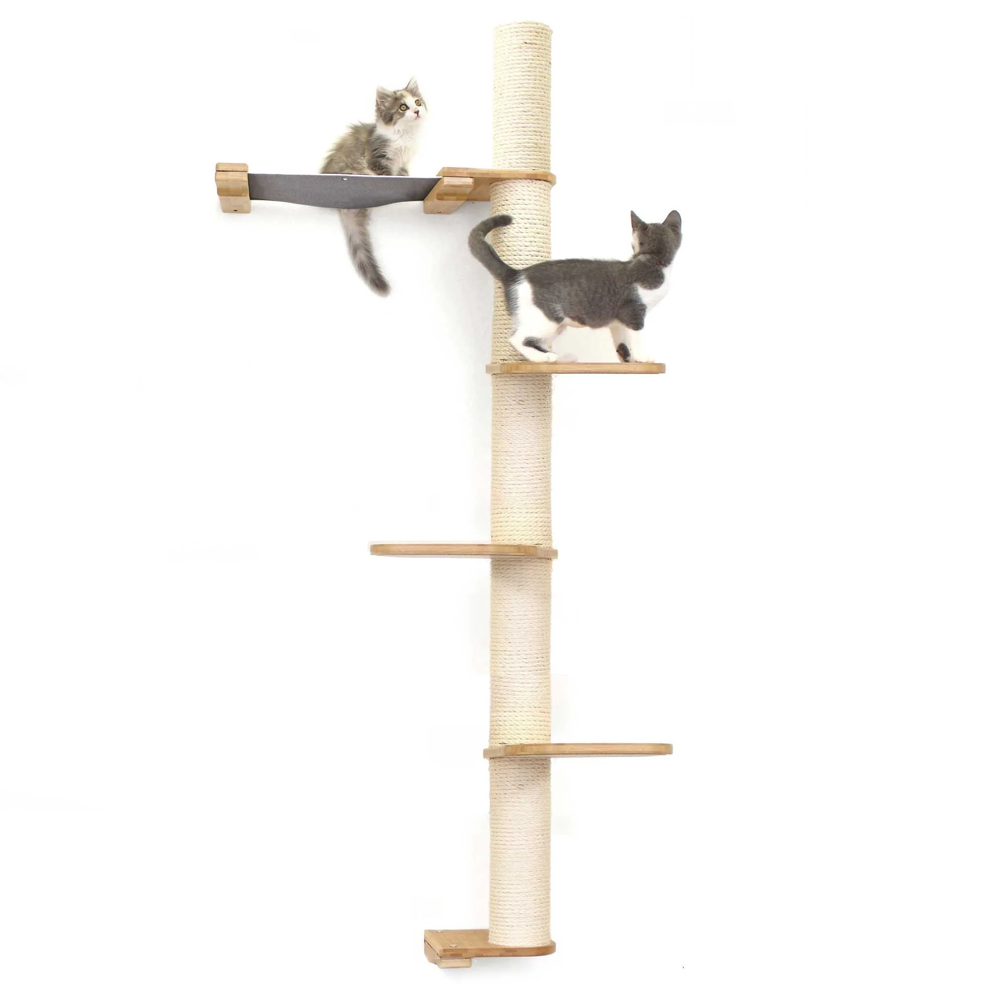 The Crow's Nest - A Wall Cat Scratcher with Hammock - Image 39