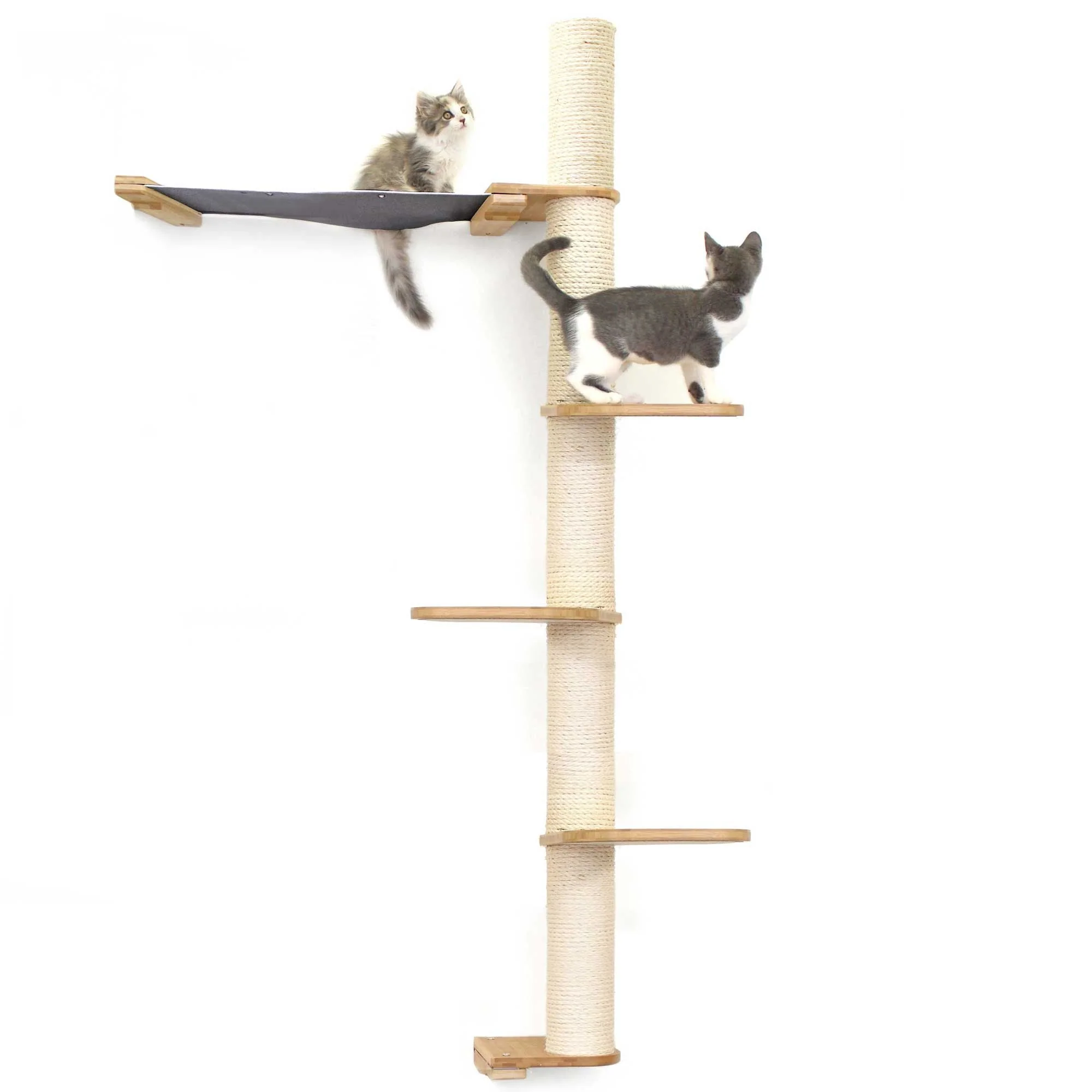 The Crow's Nest - A Wall Cat Scratcher with Hammock - Image 40