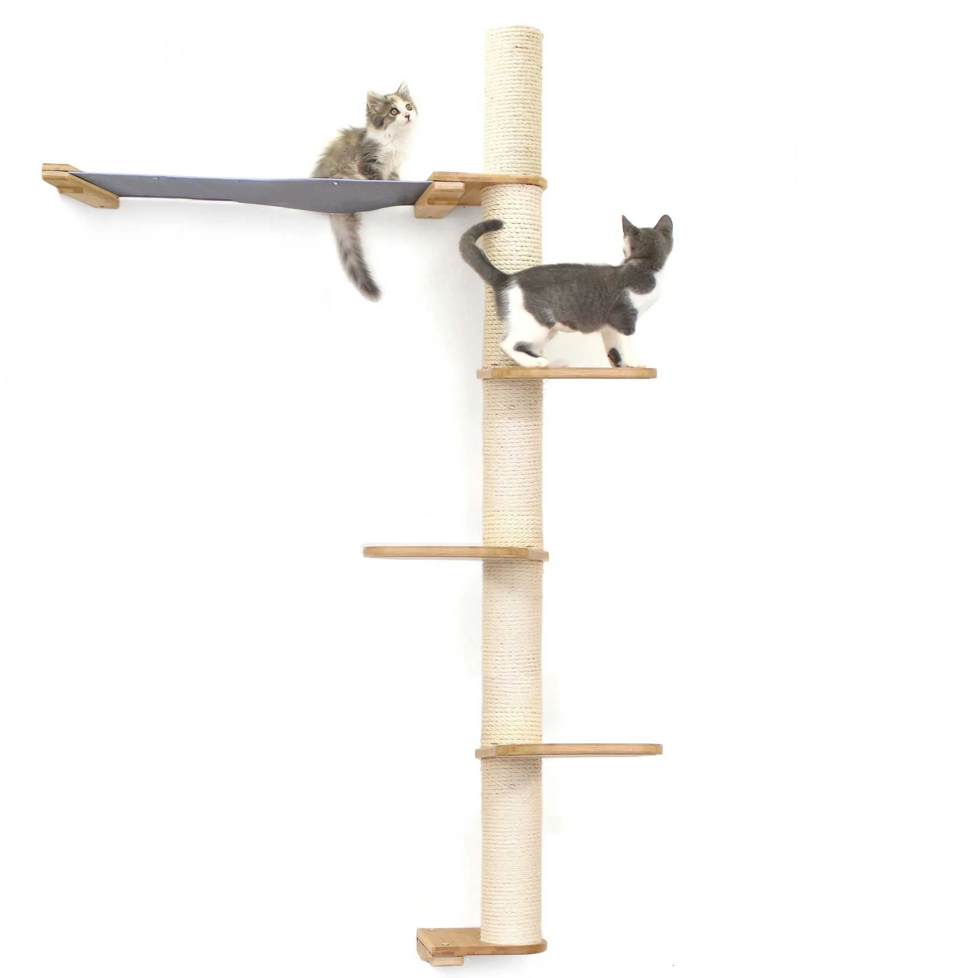 The Crow's Nest - A Wall Cat Scratcher with Hammock - Image 41