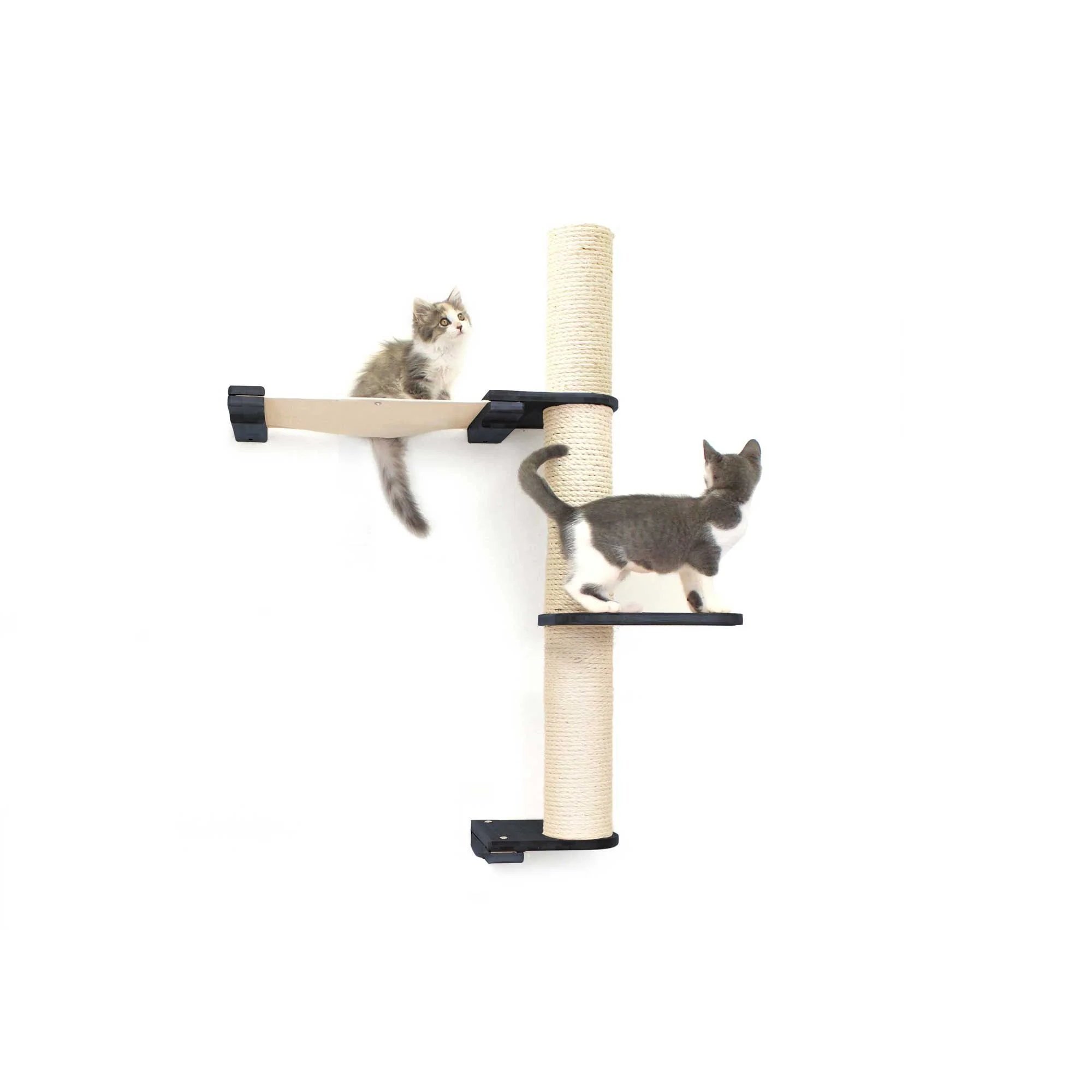 The Crow's Nest - A Wall Cat Scratcher with Hammock - Image 42