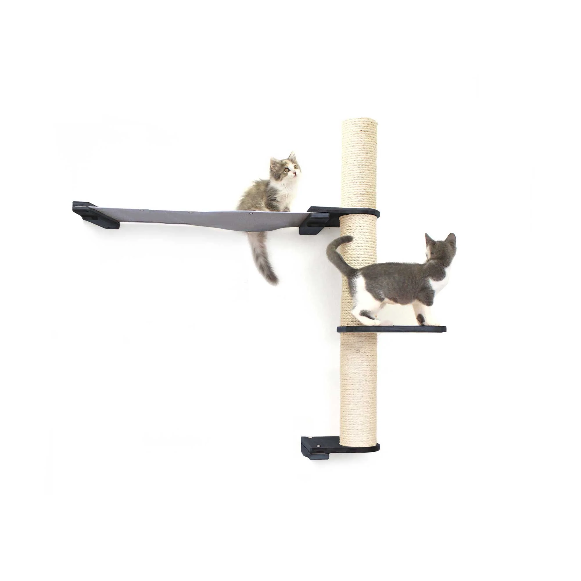 The Crow's Nest - A Wall Cat Scratcher with Hammock - Image 48