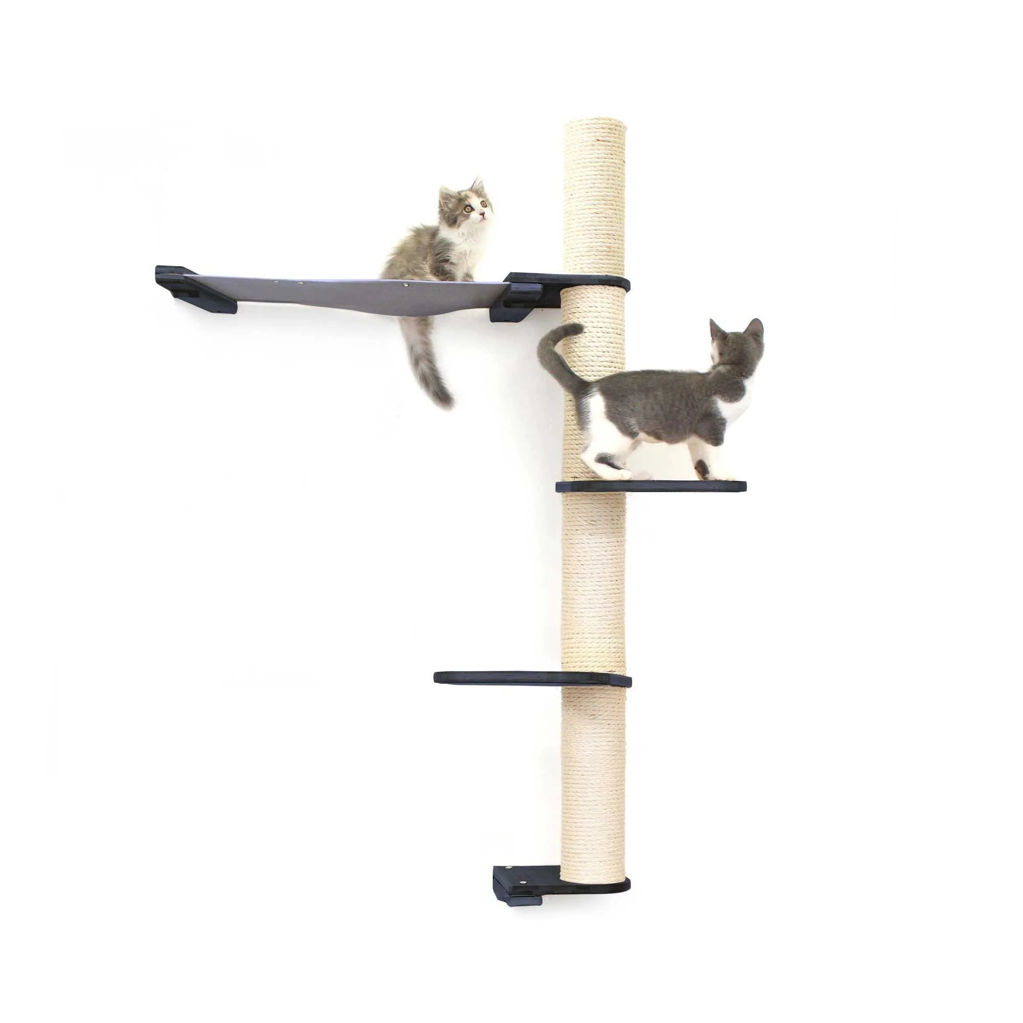 The Crow's Nest - A Wall Cat Scratcher with Hammock - Image 53
