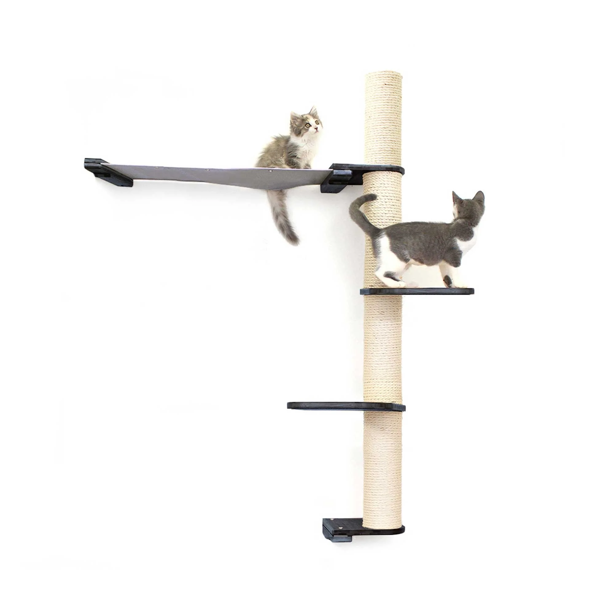 The Crow's Nest - A Wall Cat Scratcher with Hammock - Image 54