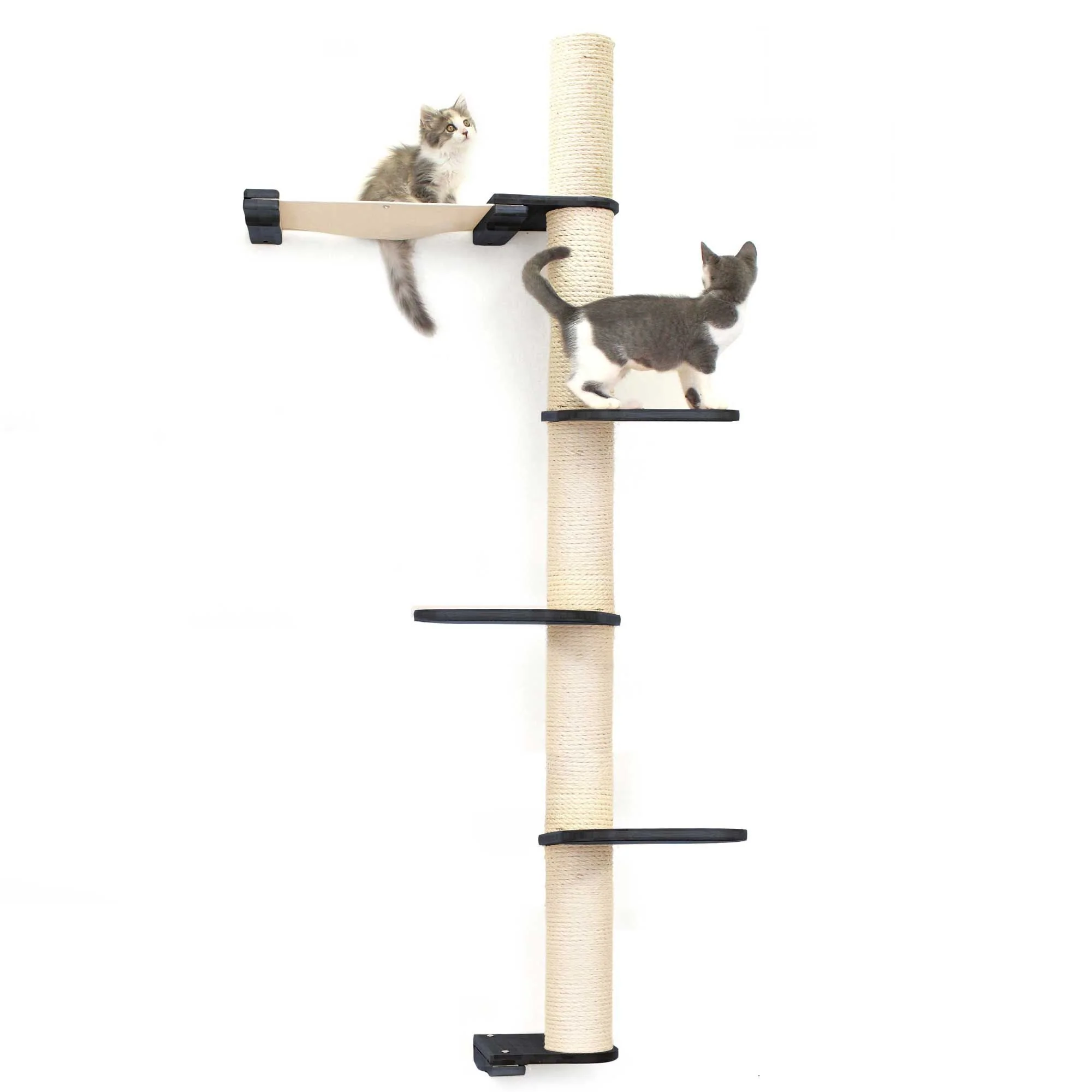 The Crow's Nest - A Wall Cat Scratcher with Hammock - Image 55