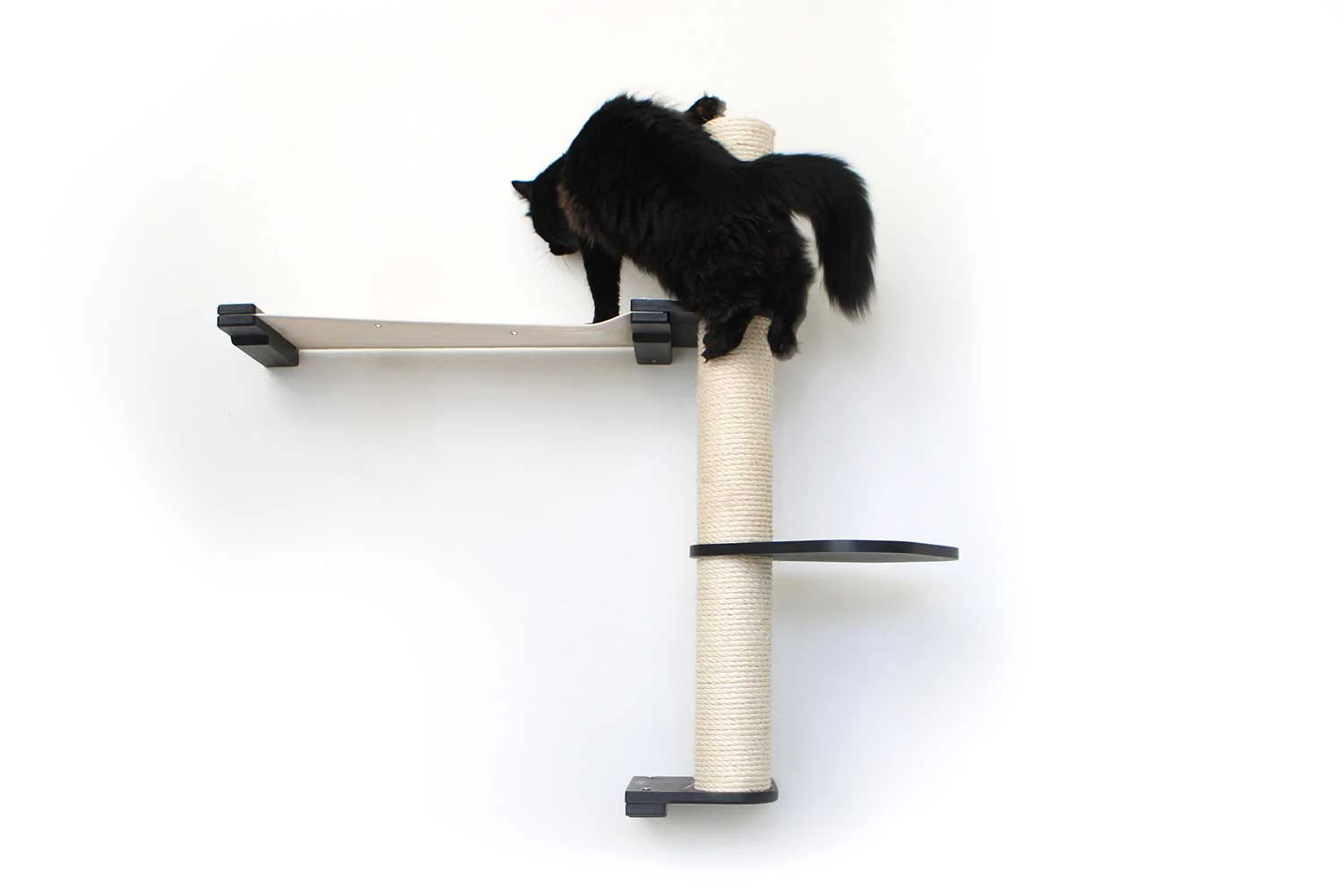 The Crow's Nest - A Wall Cat Scratcher with Hammock - Image 56