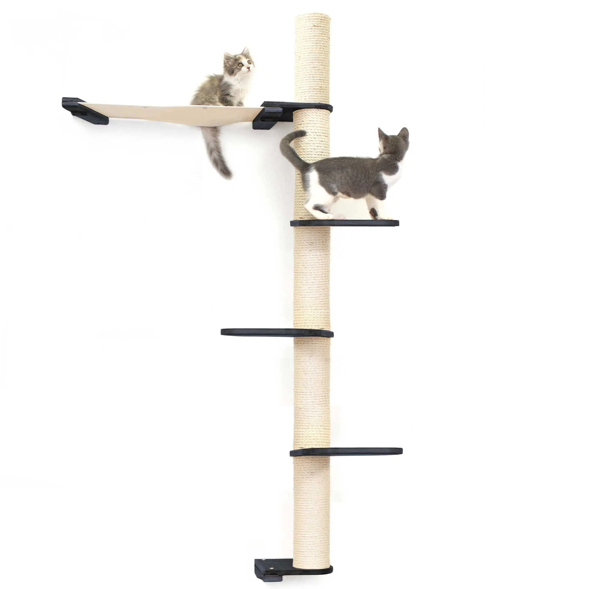The Crow's Nest - A Wall Cat Scratcher with Hammock - Image 57