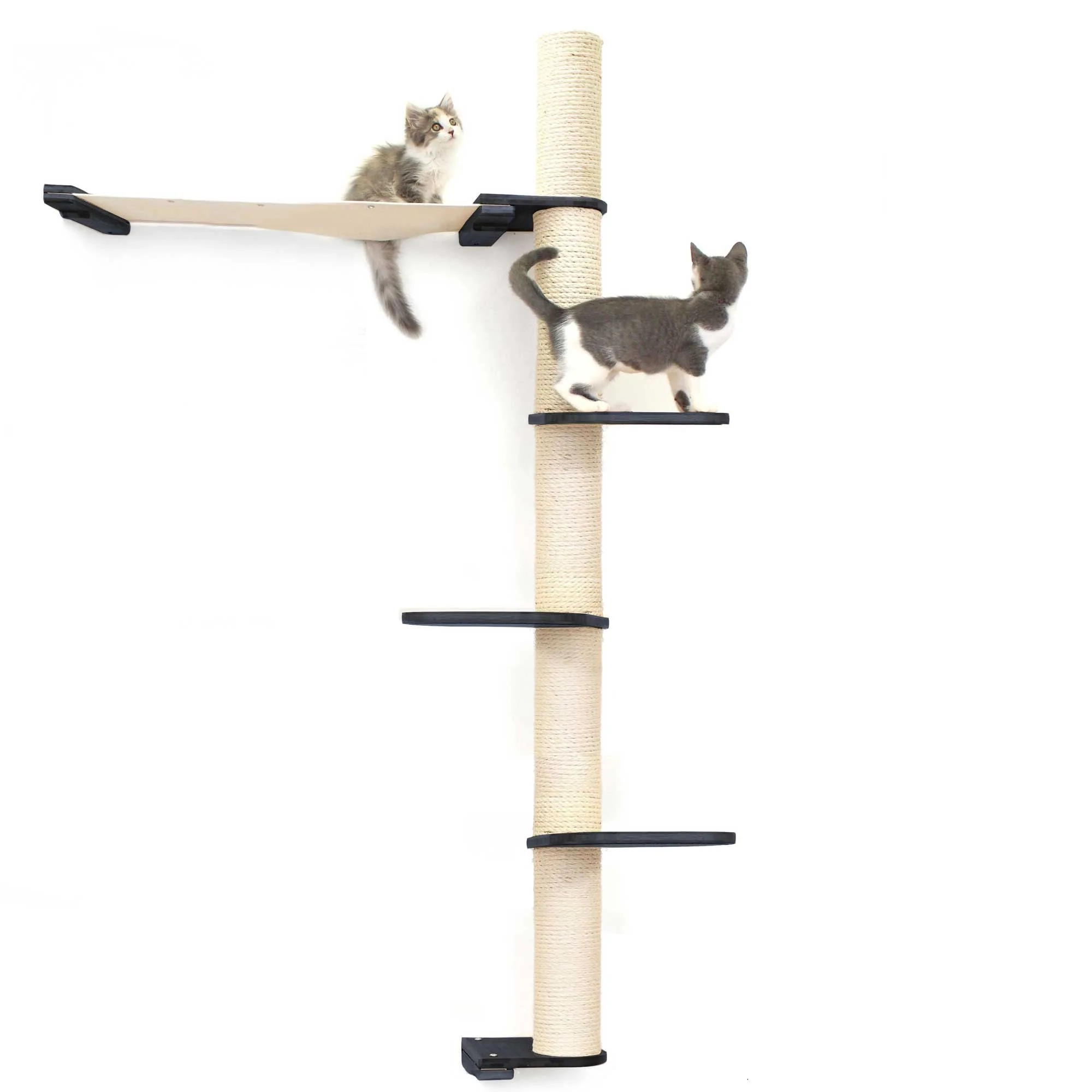 The Crow's Nest - A Wall Cat Scratcher with Hammock - Image 58