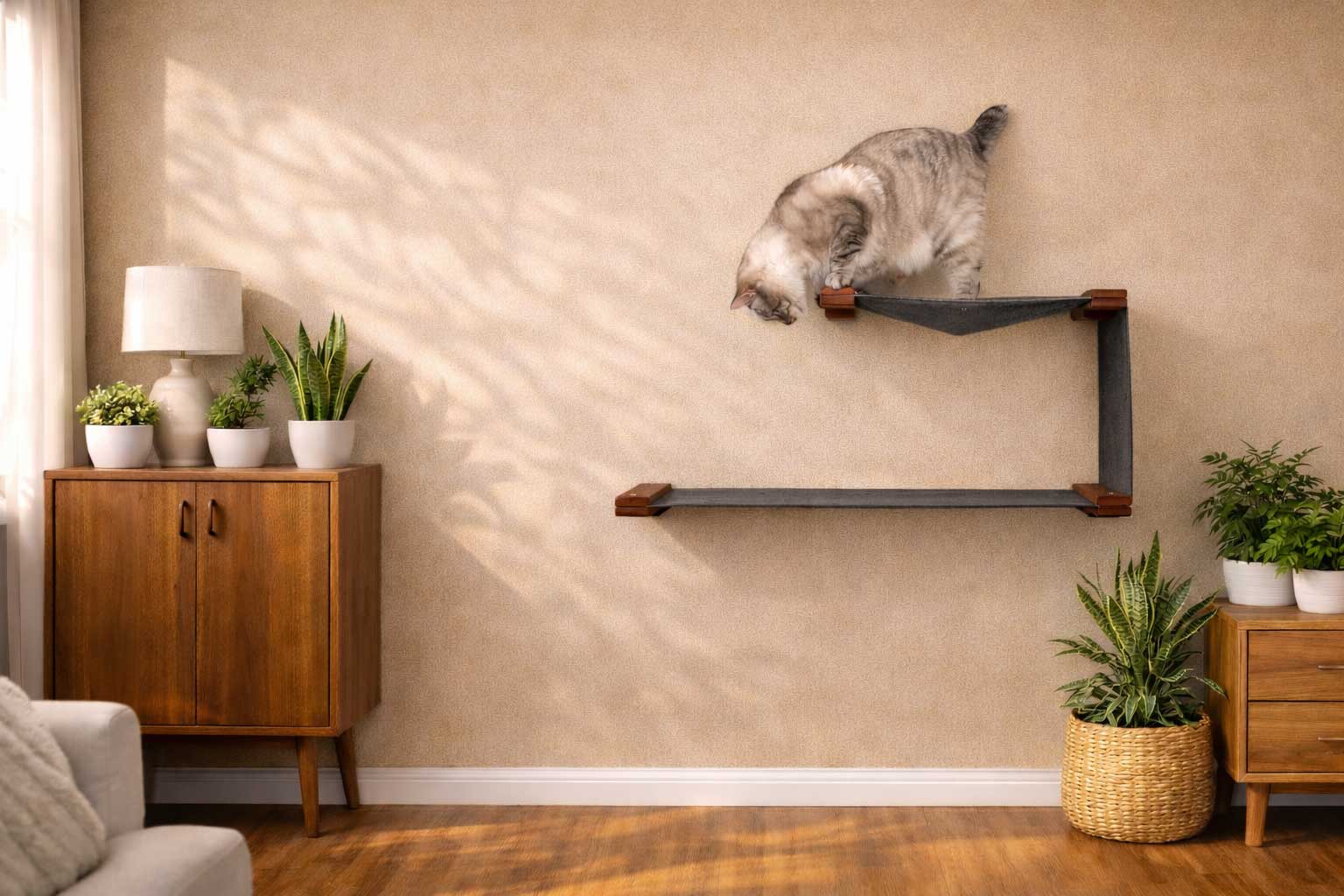 The Double Decker - Cat Hanging Bed Set - Image 8