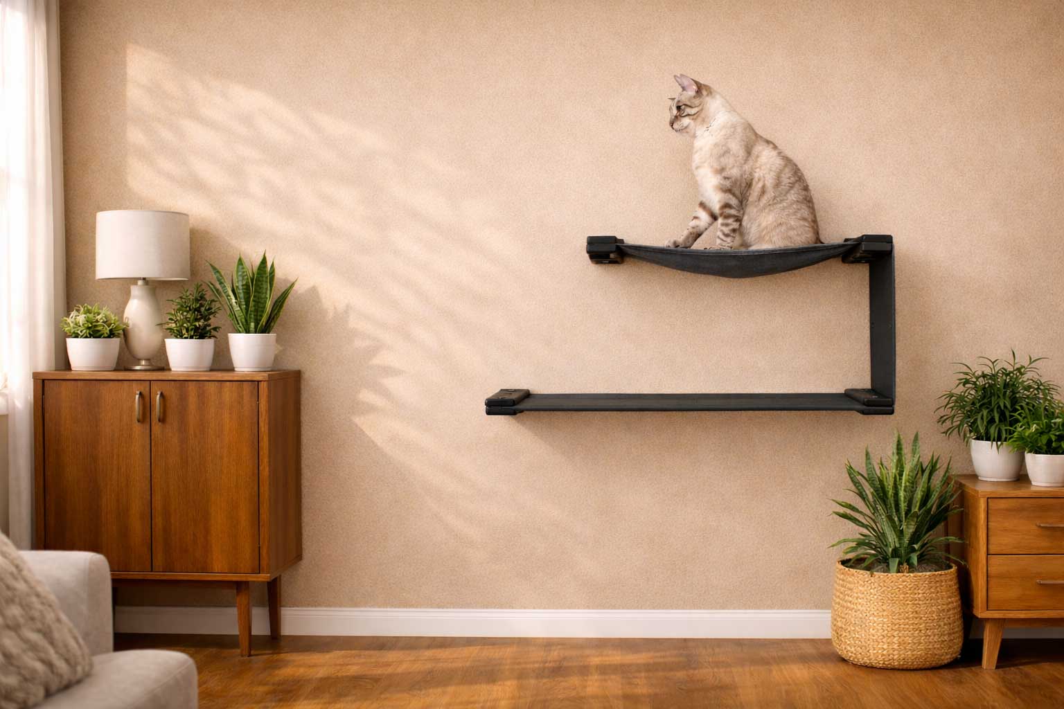 The Double Decker - Cat Hanging Bed Set - Image 9
