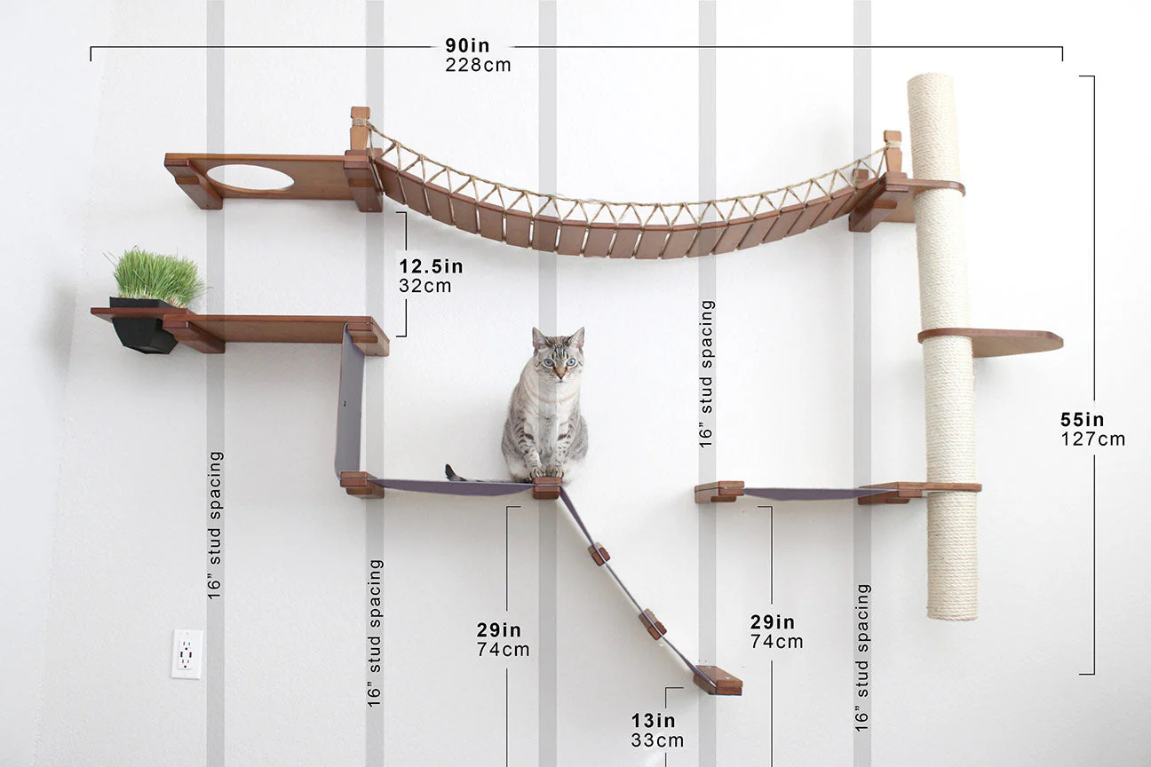 The Expedition - Cat Jungle Gym Wall System - Image 4