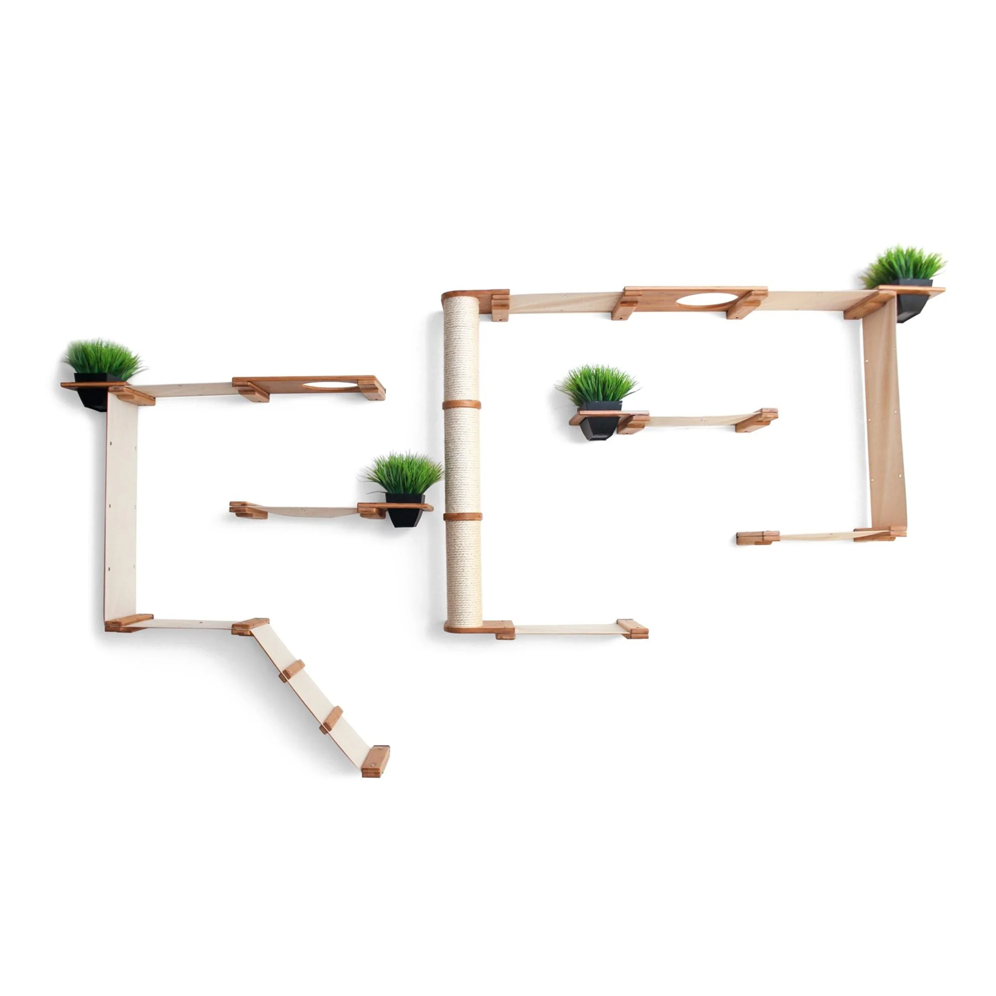 The Gardens - Modern Cat Tree with Plants - Image 13