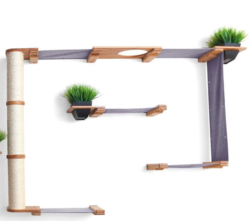 The Gardens - Modern Cat Tree with Plants - Image 14