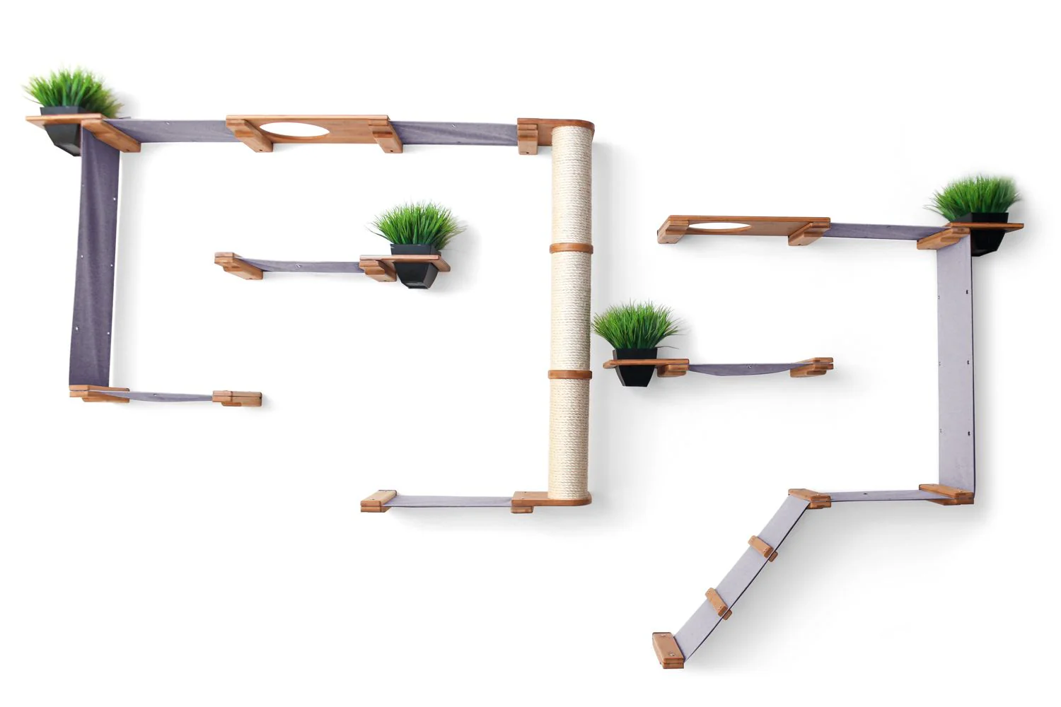 The Gardens - Modern Cat Tree with Plants - Image 16