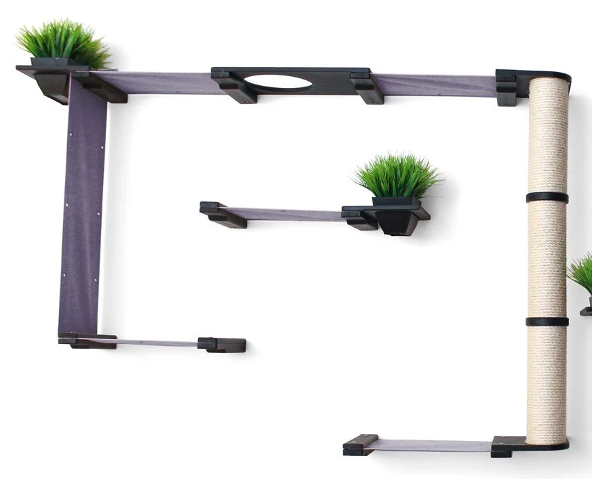 The Gardens - Modern Cat Tree with Plants - Image 19