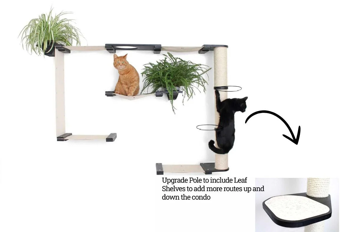 The Gardens - Modern Cat Tree with Plants - Image 31