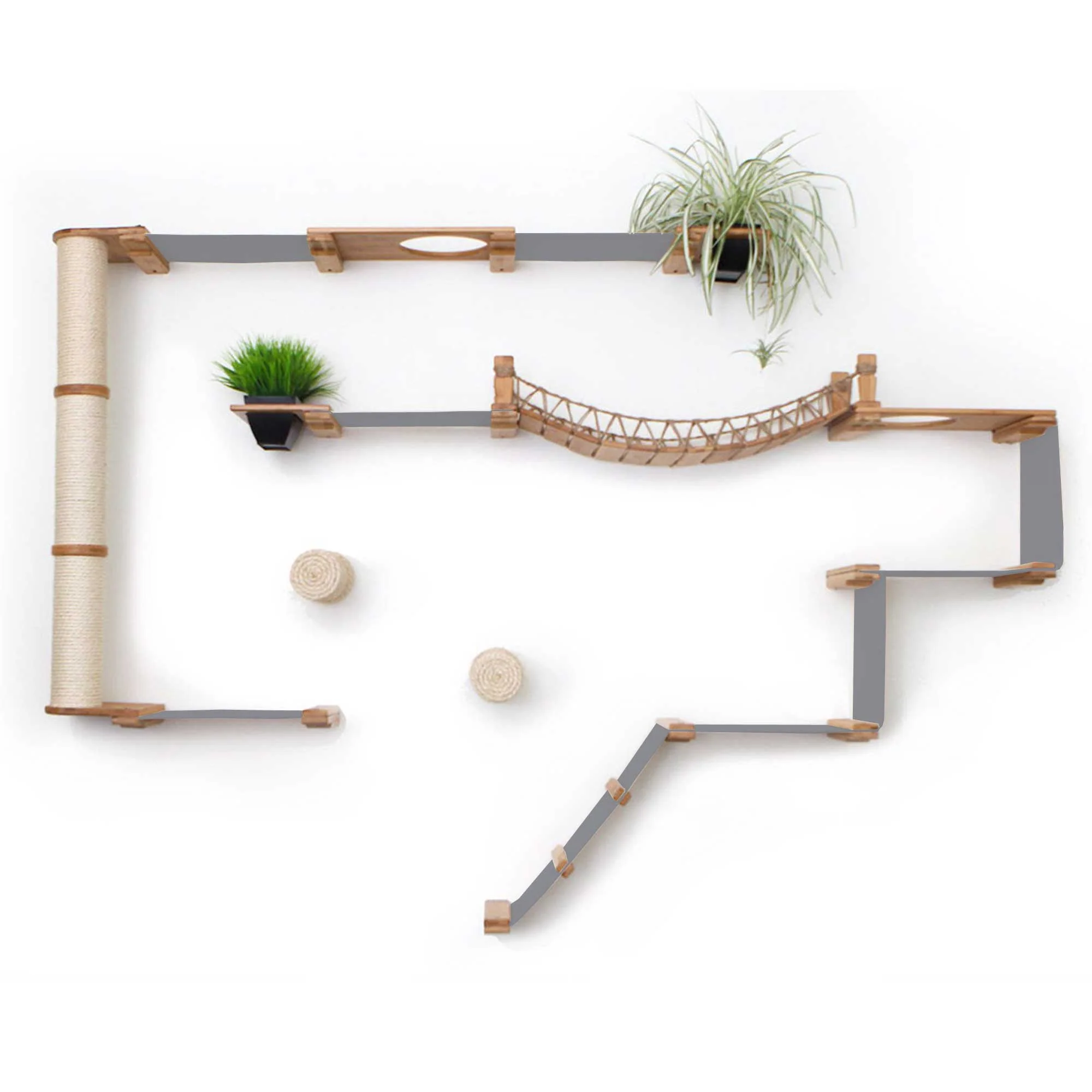The Juggernaut - Indoor Cat Playground for Wall - Image 29
