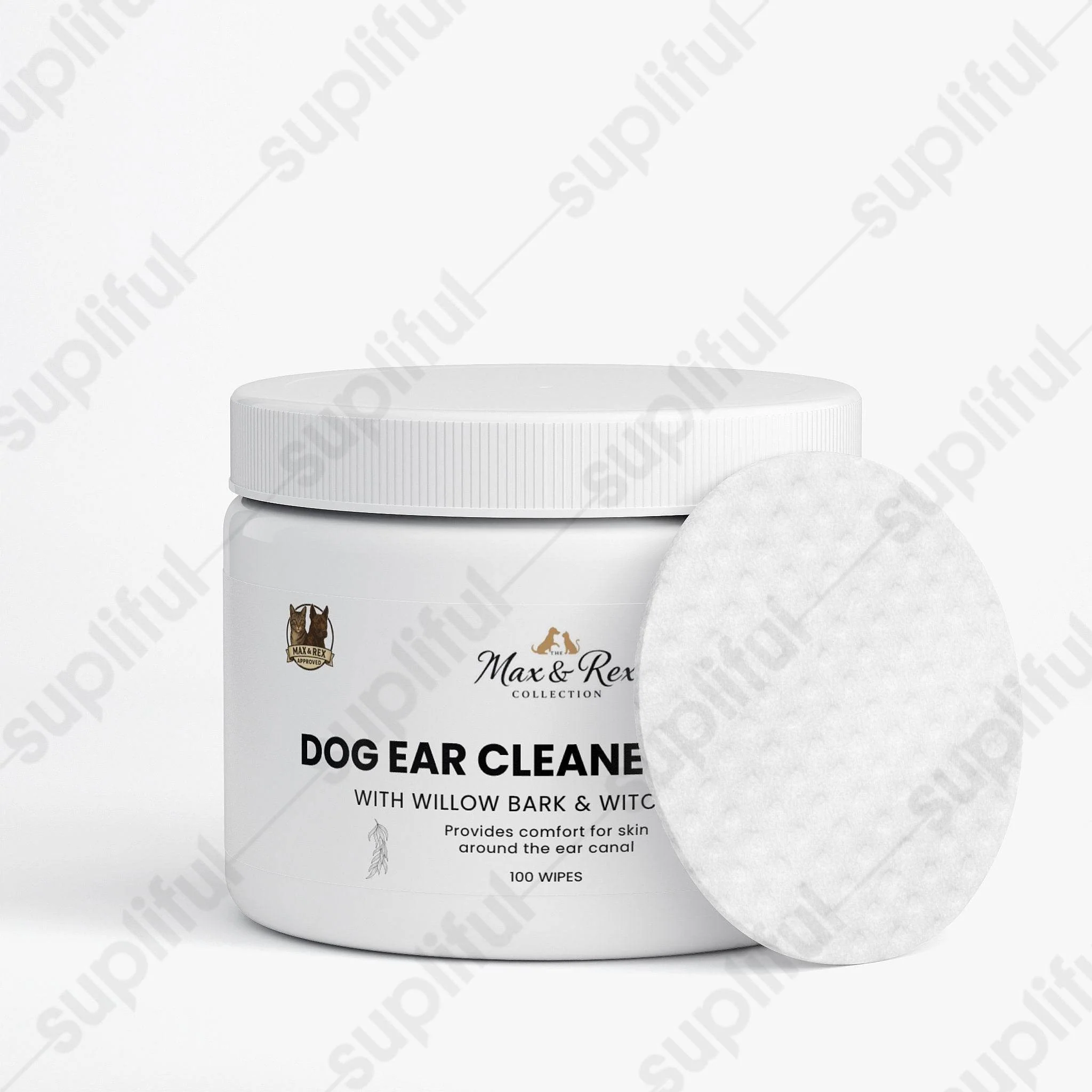 The Max & Rex Collection Dog Ear Cleaner Wipes - Image 5