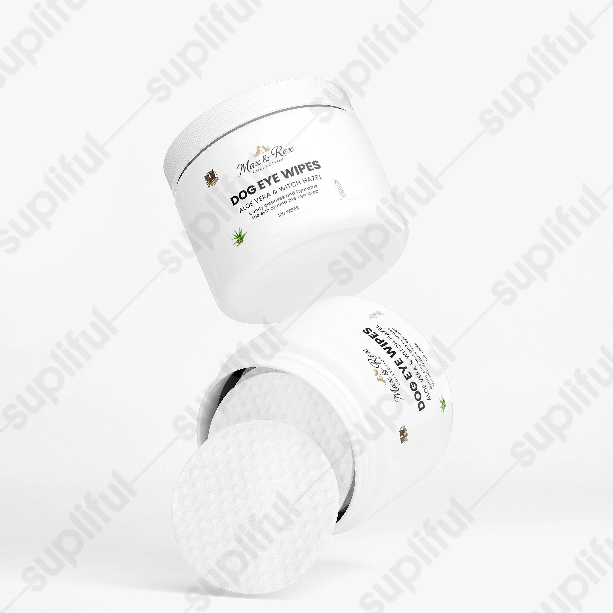 The Max & Rex Collection Dog Eye Wipes - Image 2