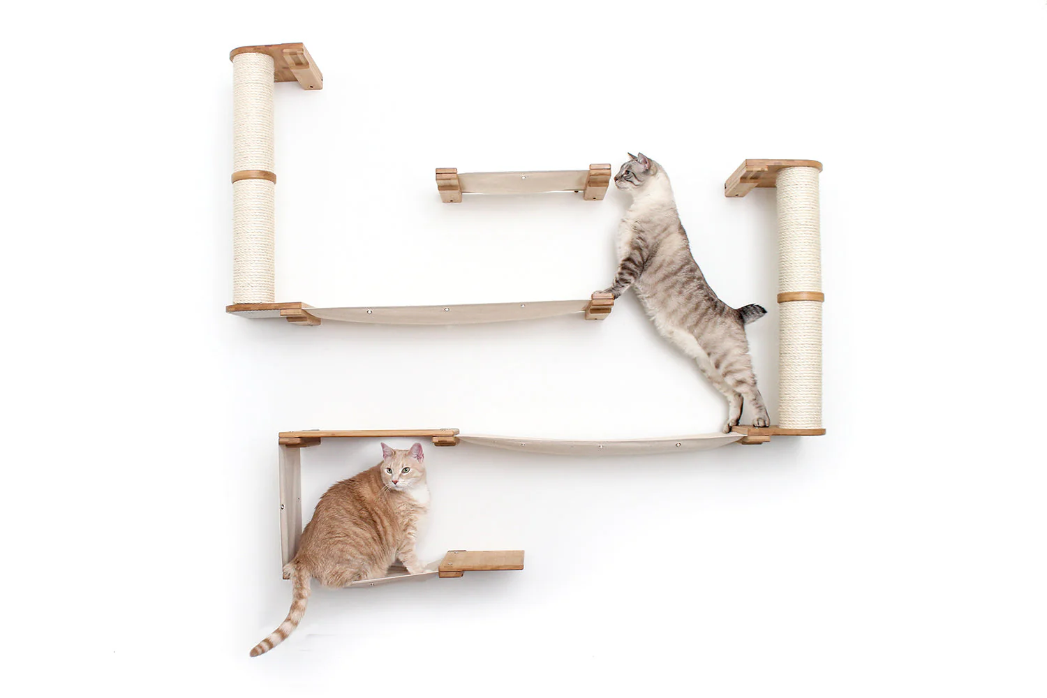 The Roman - A Wall Mounted Cat Scratcher Tree - Image 2