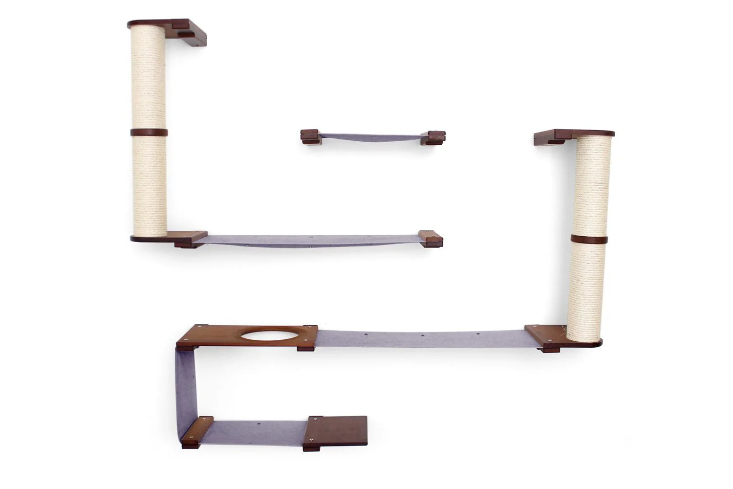 The Roman - A Wall Mounted Cat Scratcher Tree - Image 9