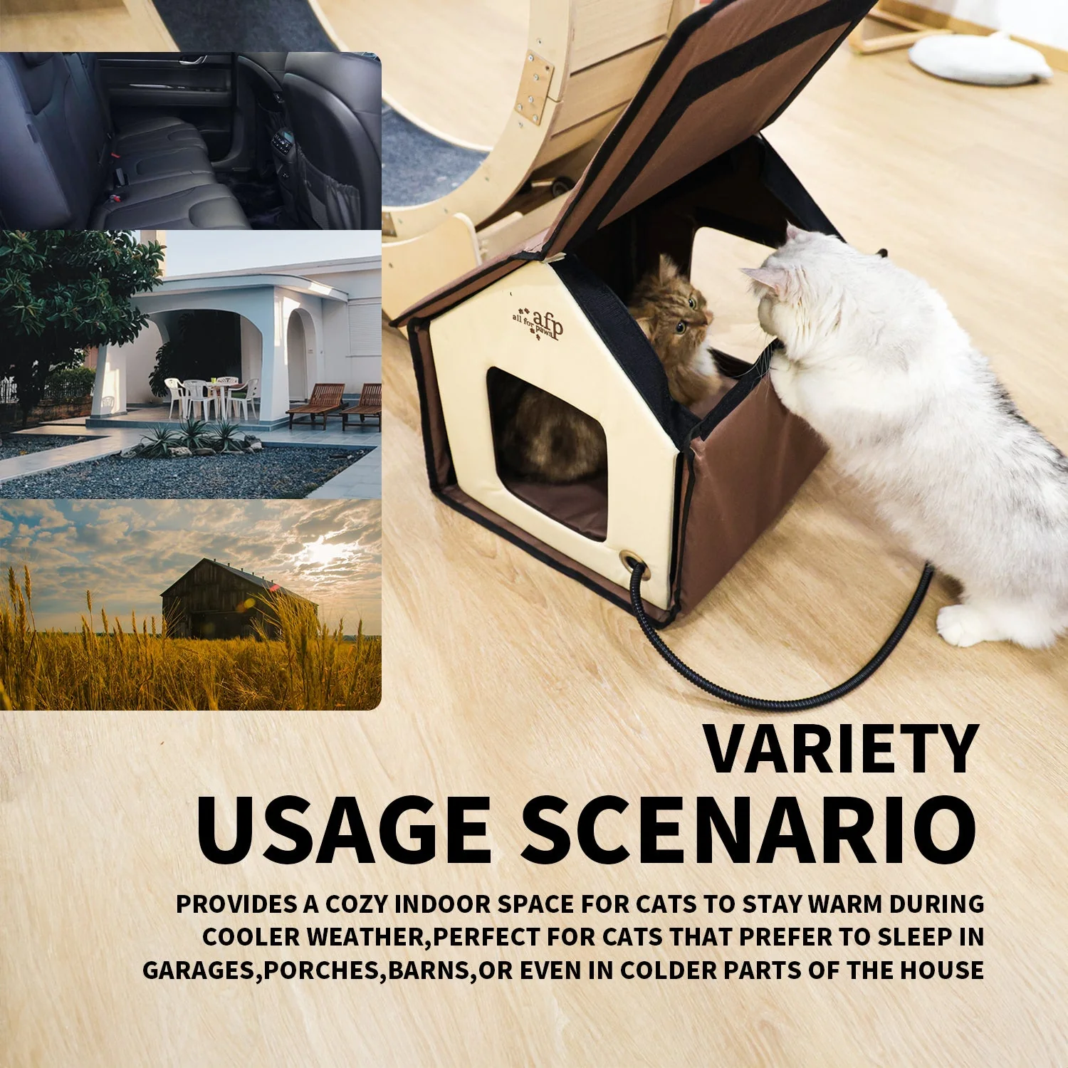Thermo Kitty Home Outdoor Heated Cat House - Image 2