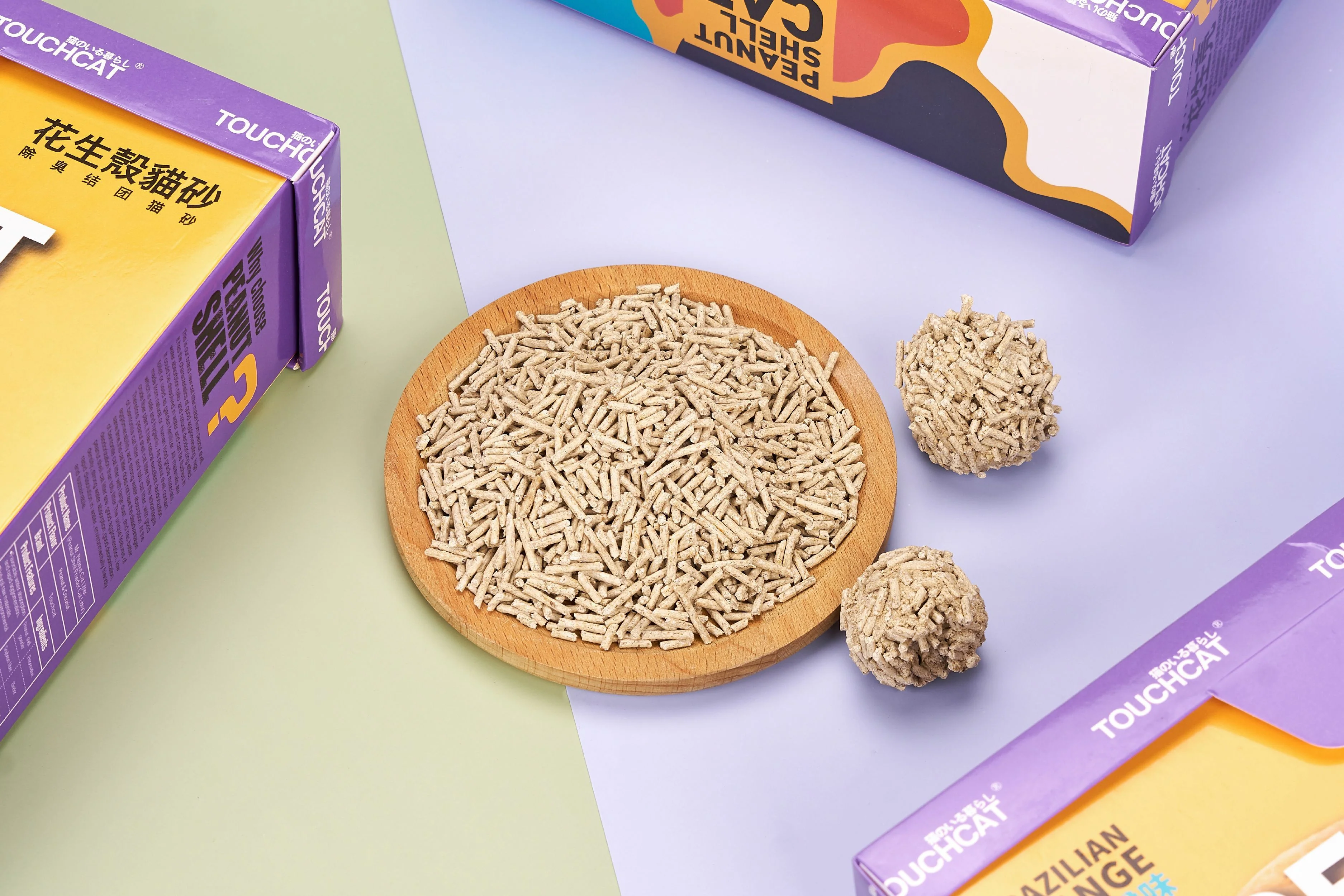 Touchcat ® High-Clumping Eco-Friendly Peanut Shell Kitty Cat Litter - Image 7