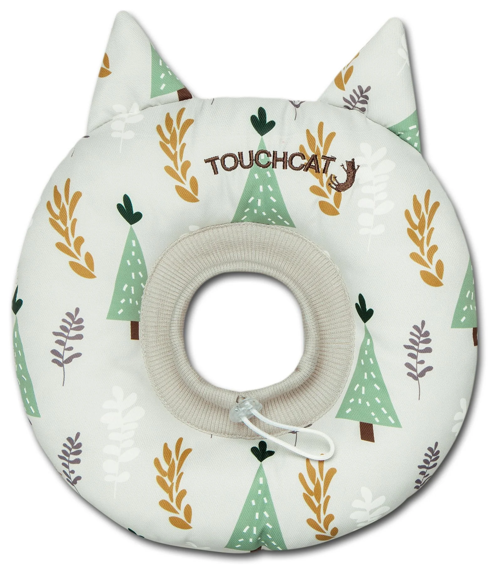 Touchcat ® 'Ringlet' Licking and Scratching Adjustable Pillow Cat Neck Protector - Image 4