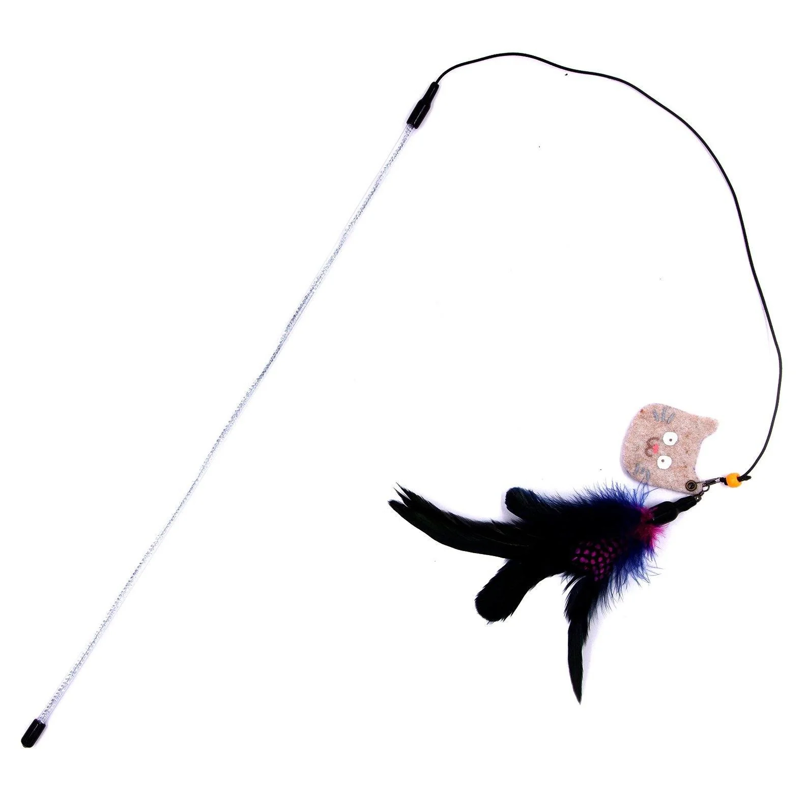 Touchcat Fox-Tail Designer Wand Cat Teaser - Image 2
